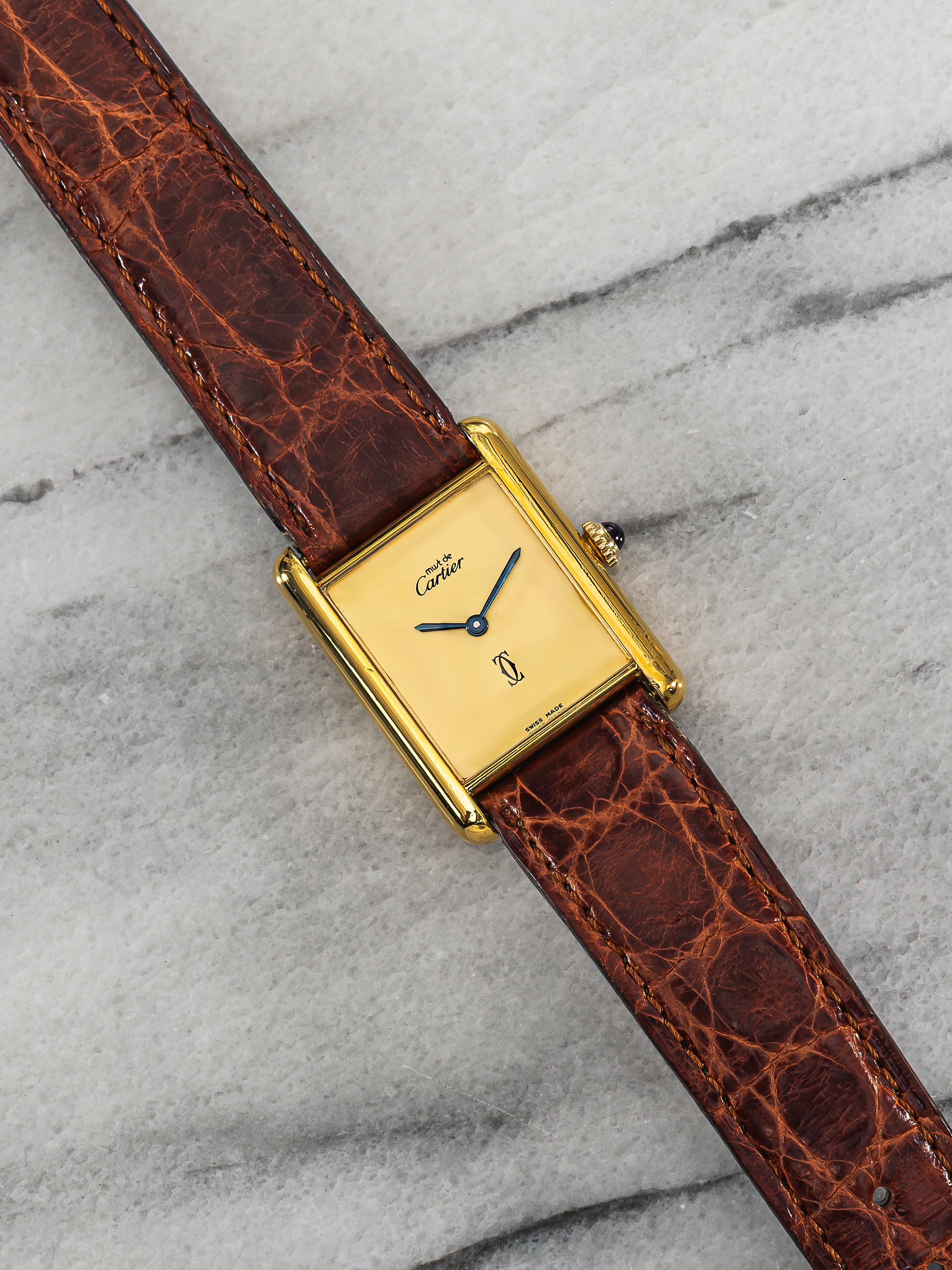 Cartier Tank – Lemon Dial