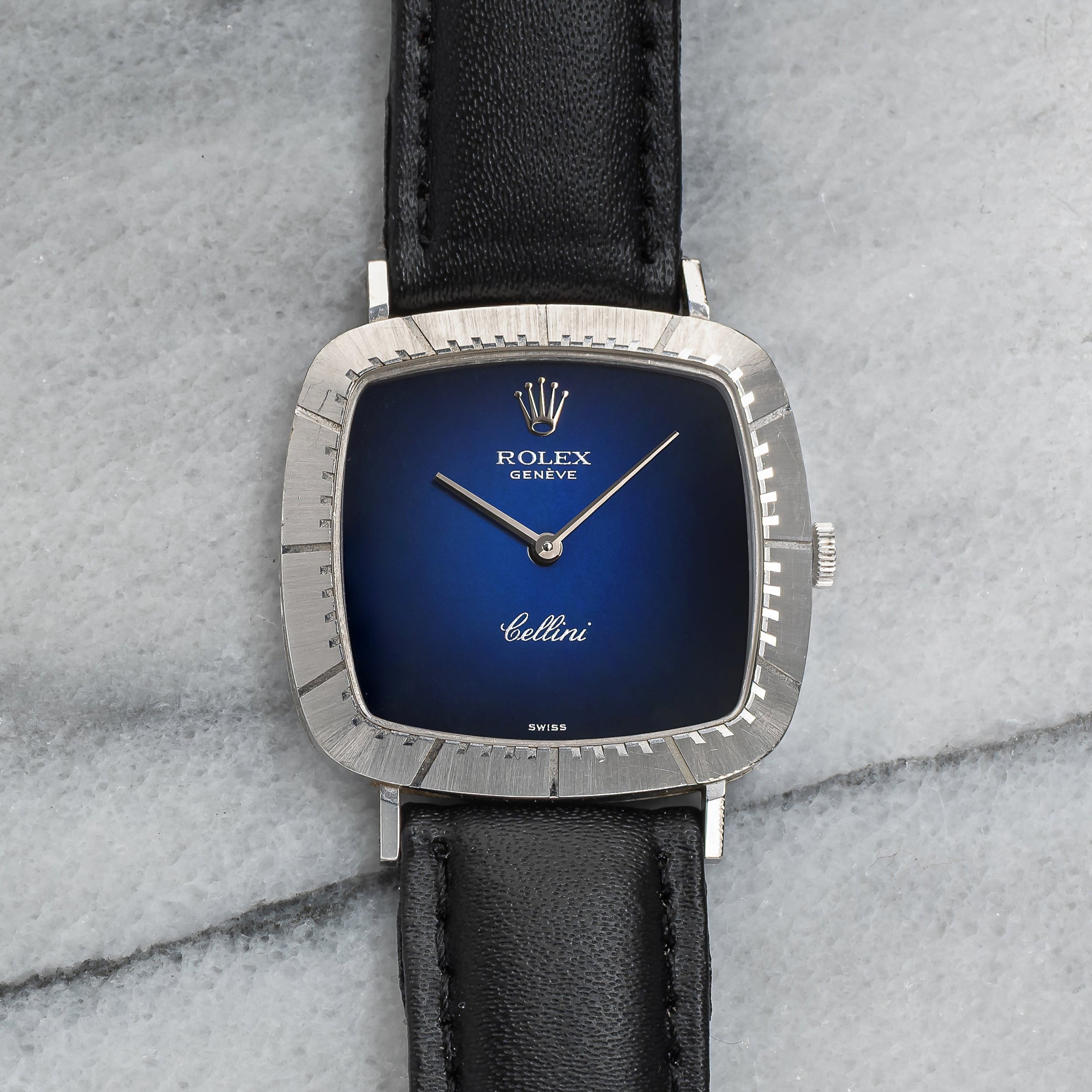 Rolex Cellini 4084 – Blue Vignette Dial