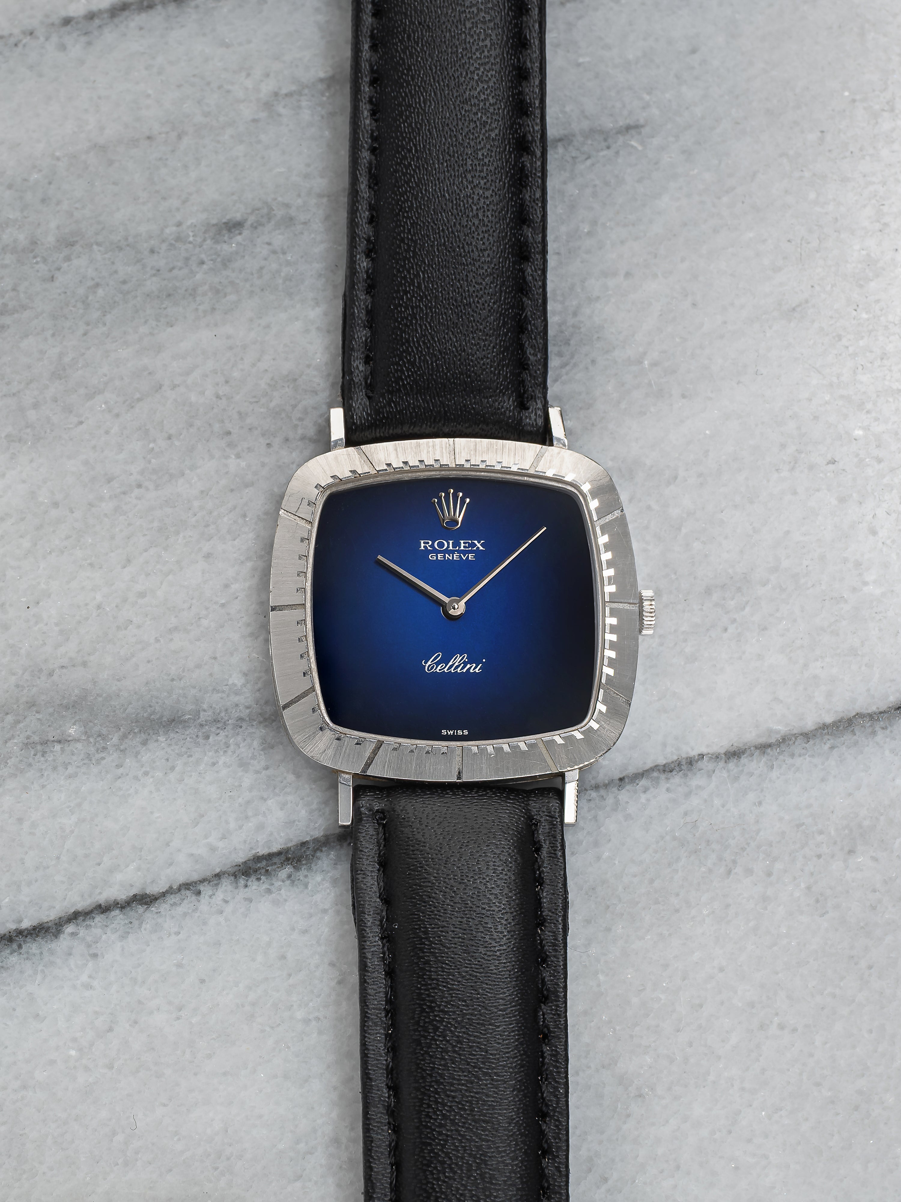 Rolex Cellini 4084 – Blue Vignette Dial