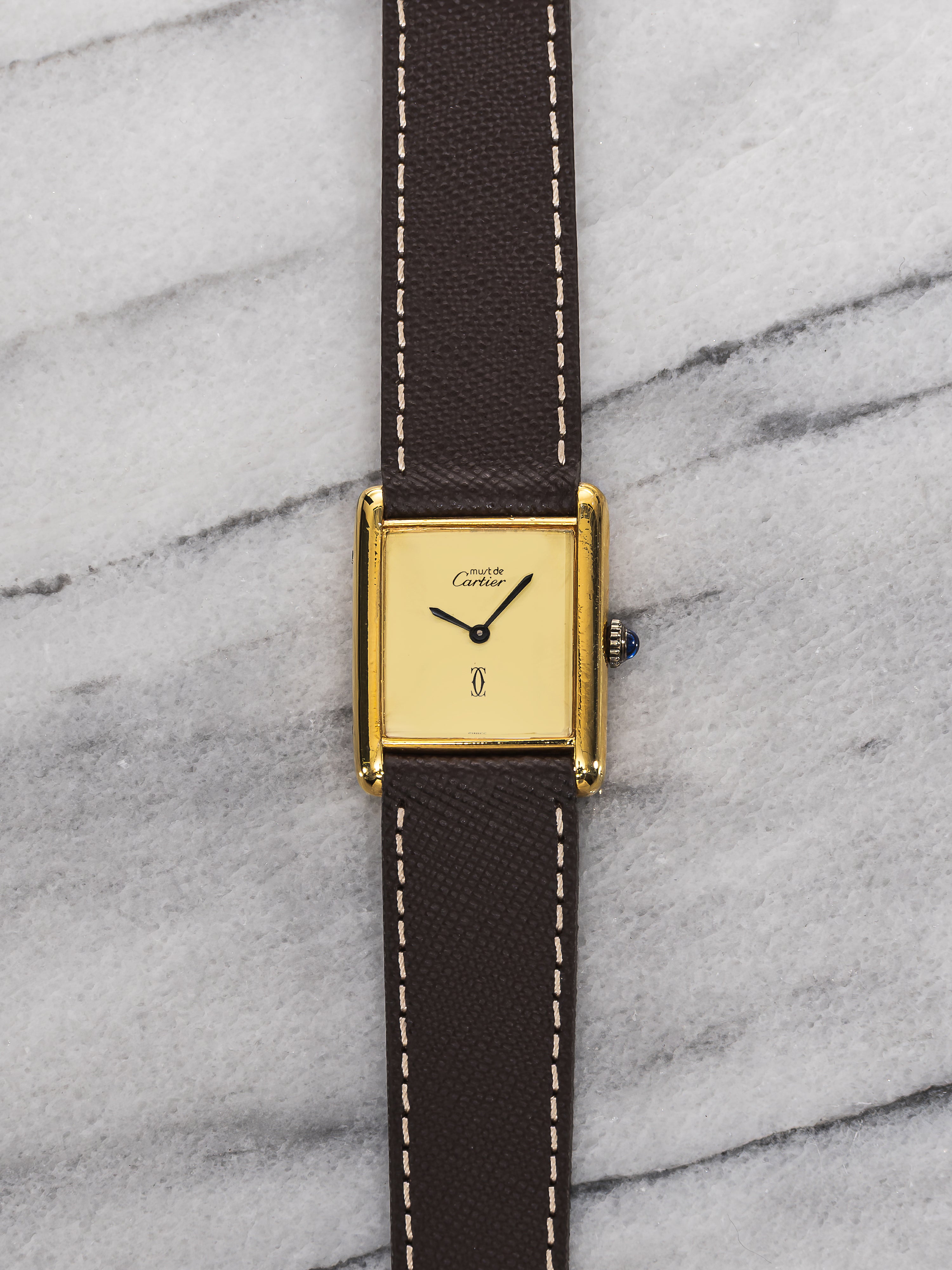 Cartier Tank – Lemon Dial