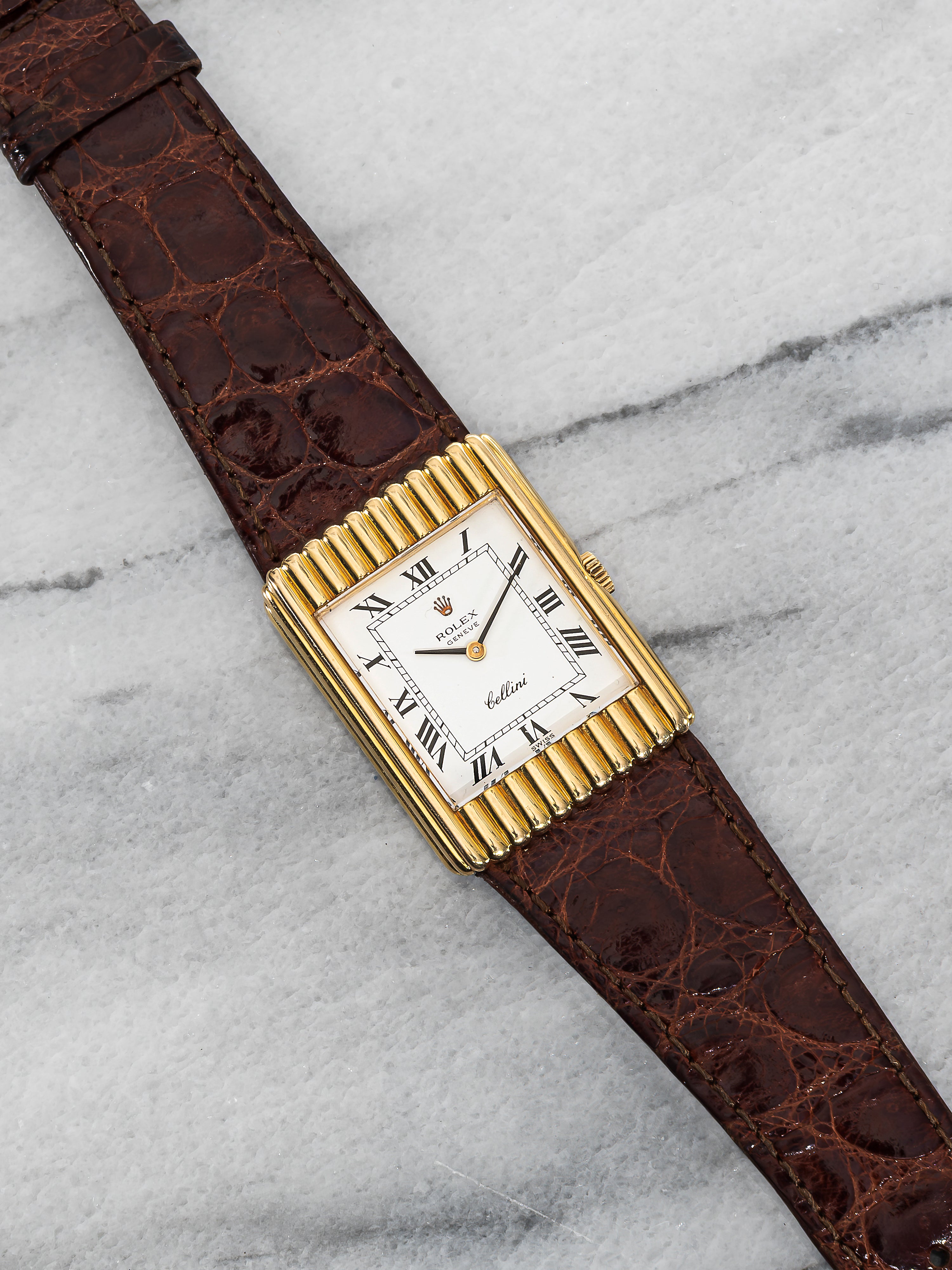 Rolex Cellini 4016 – White Roman Dial