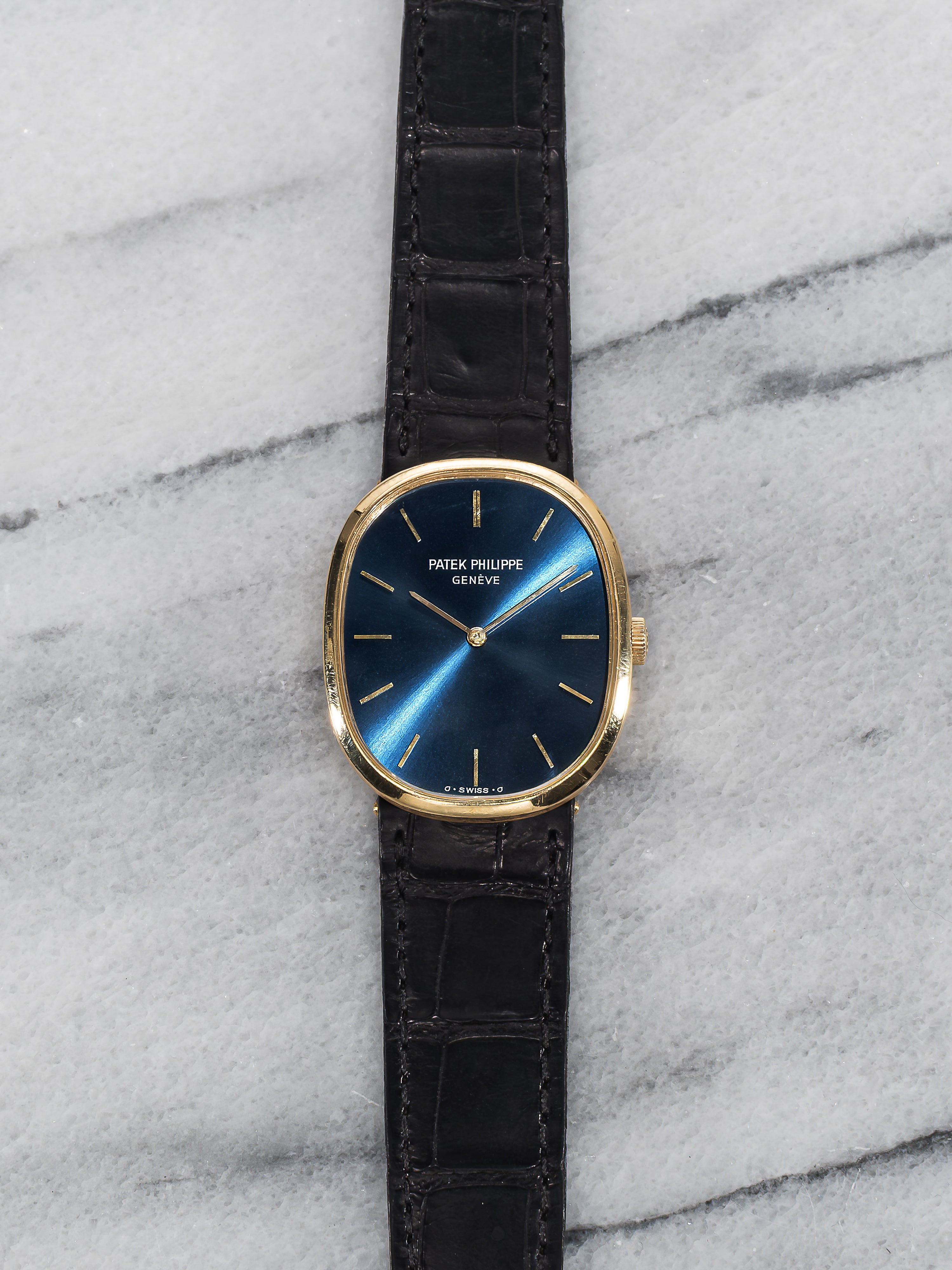 Patek Philippe Ellipse – Blue Dial