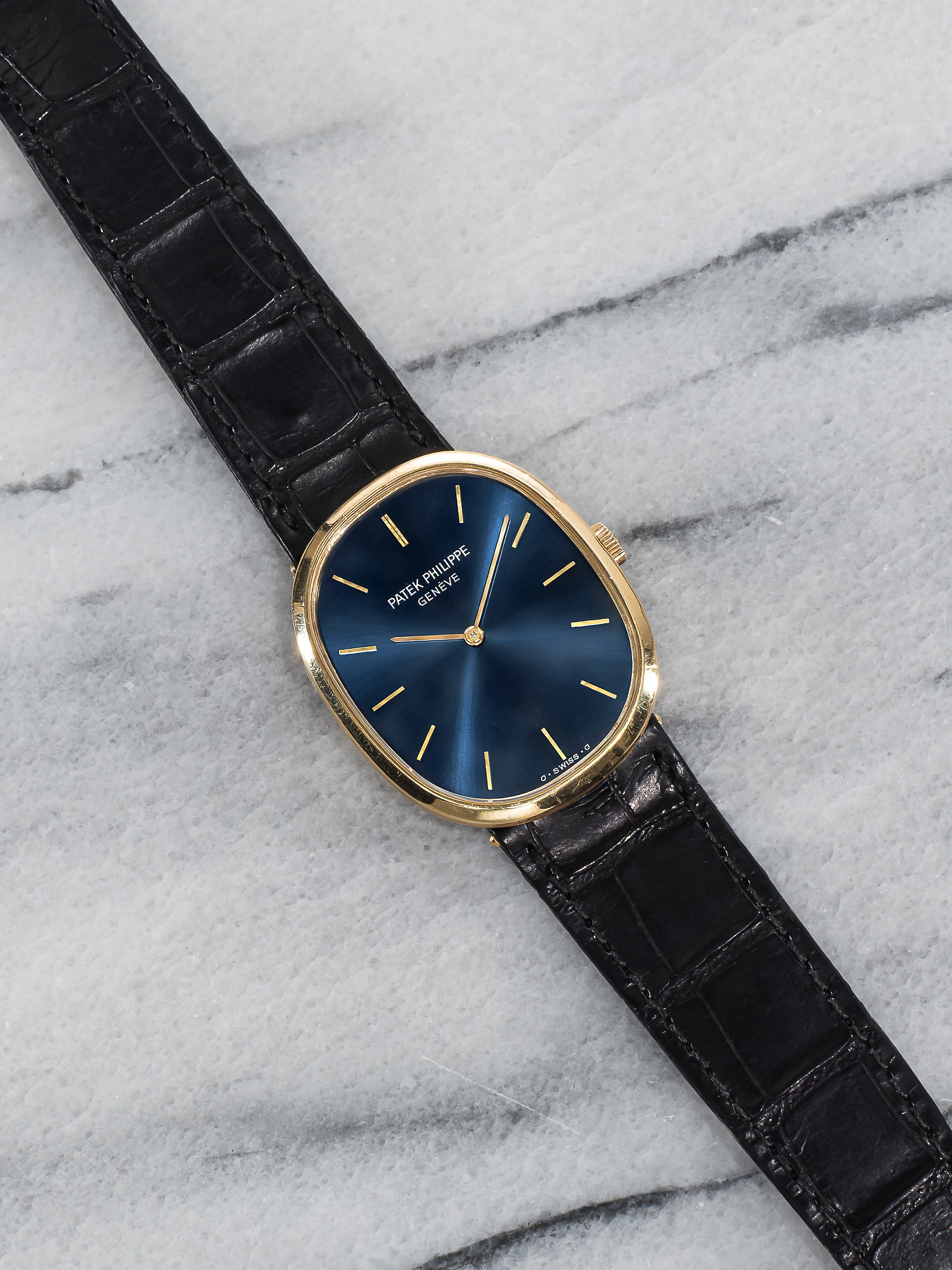 Patek Philippe Ellipse – Blue Dial