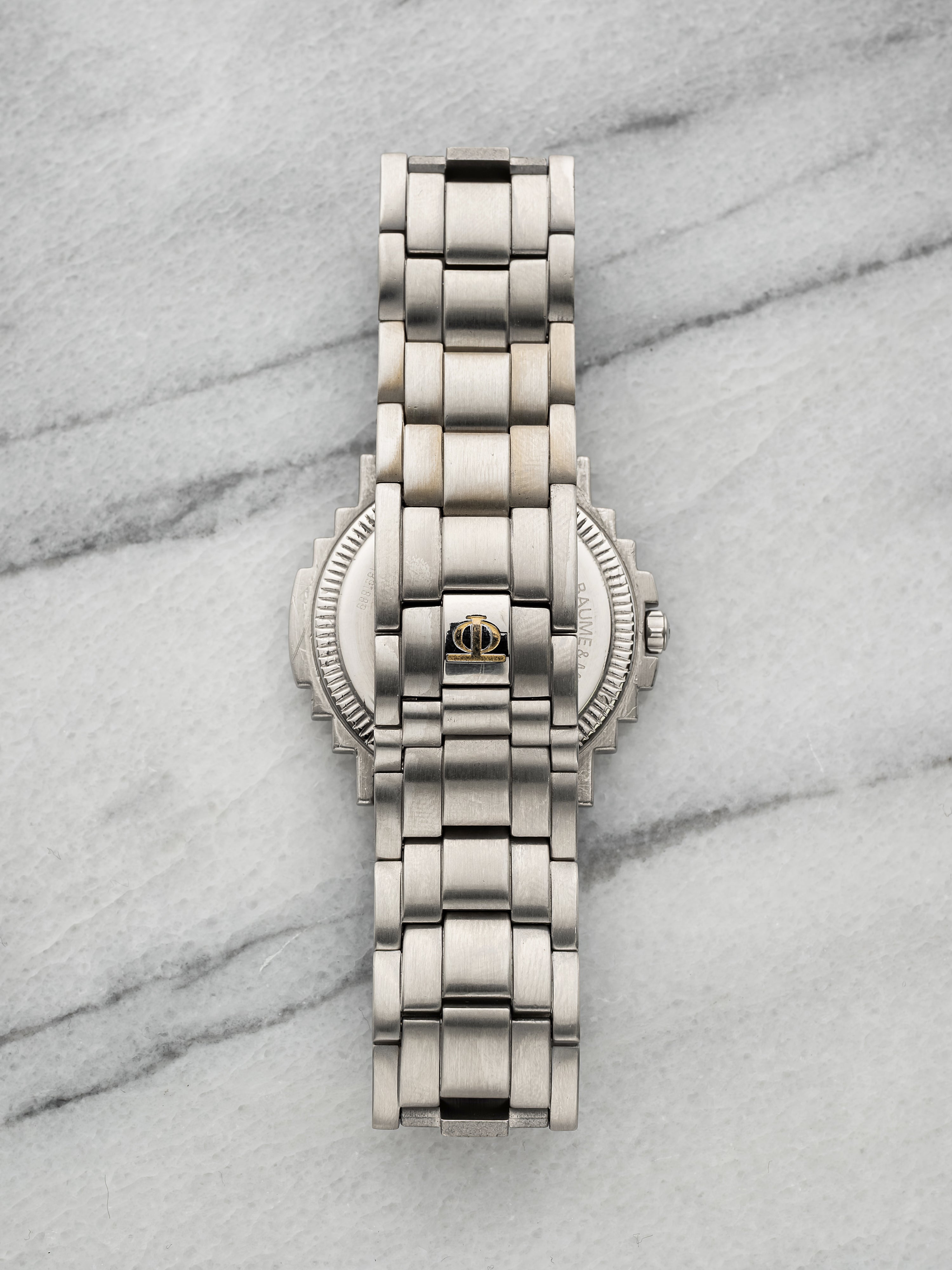Baume & Mercier Shogun – Two-Tone White Roman Dial