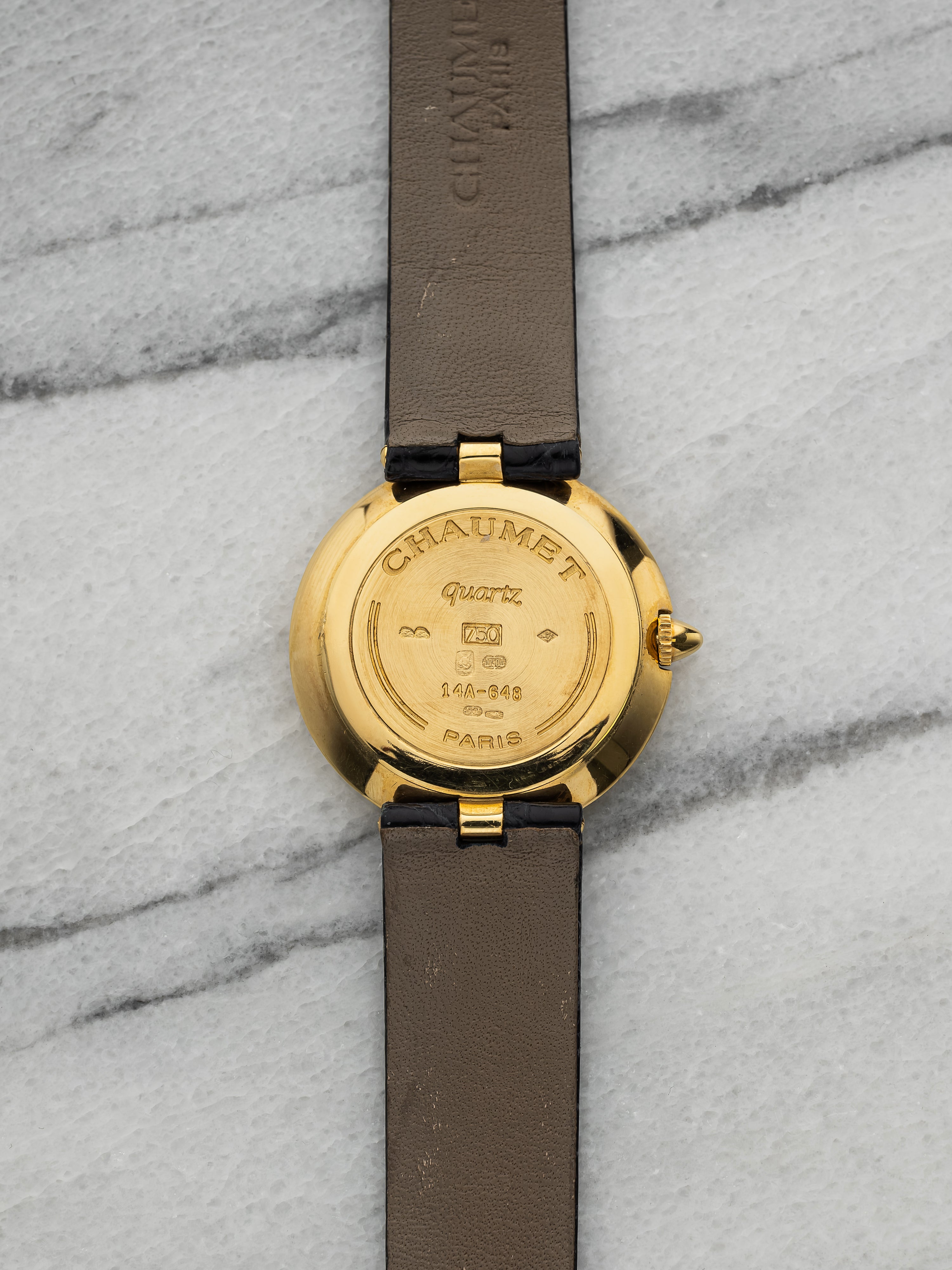Chaumet Pebble UFO – Yellow Gold White Stamped Dial