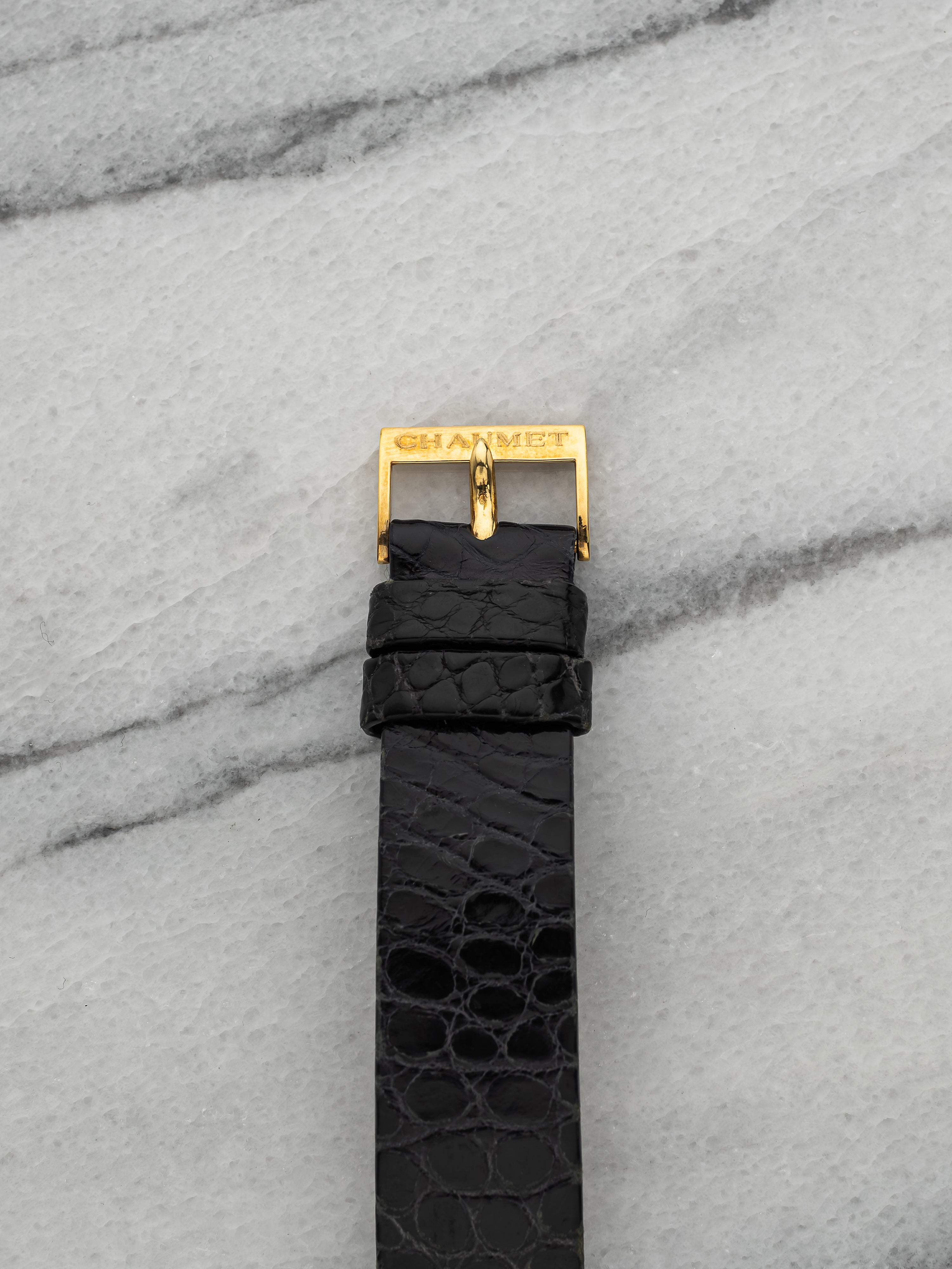 Chaumet Pebble UFO – Yellow Gold White Stamped Dial