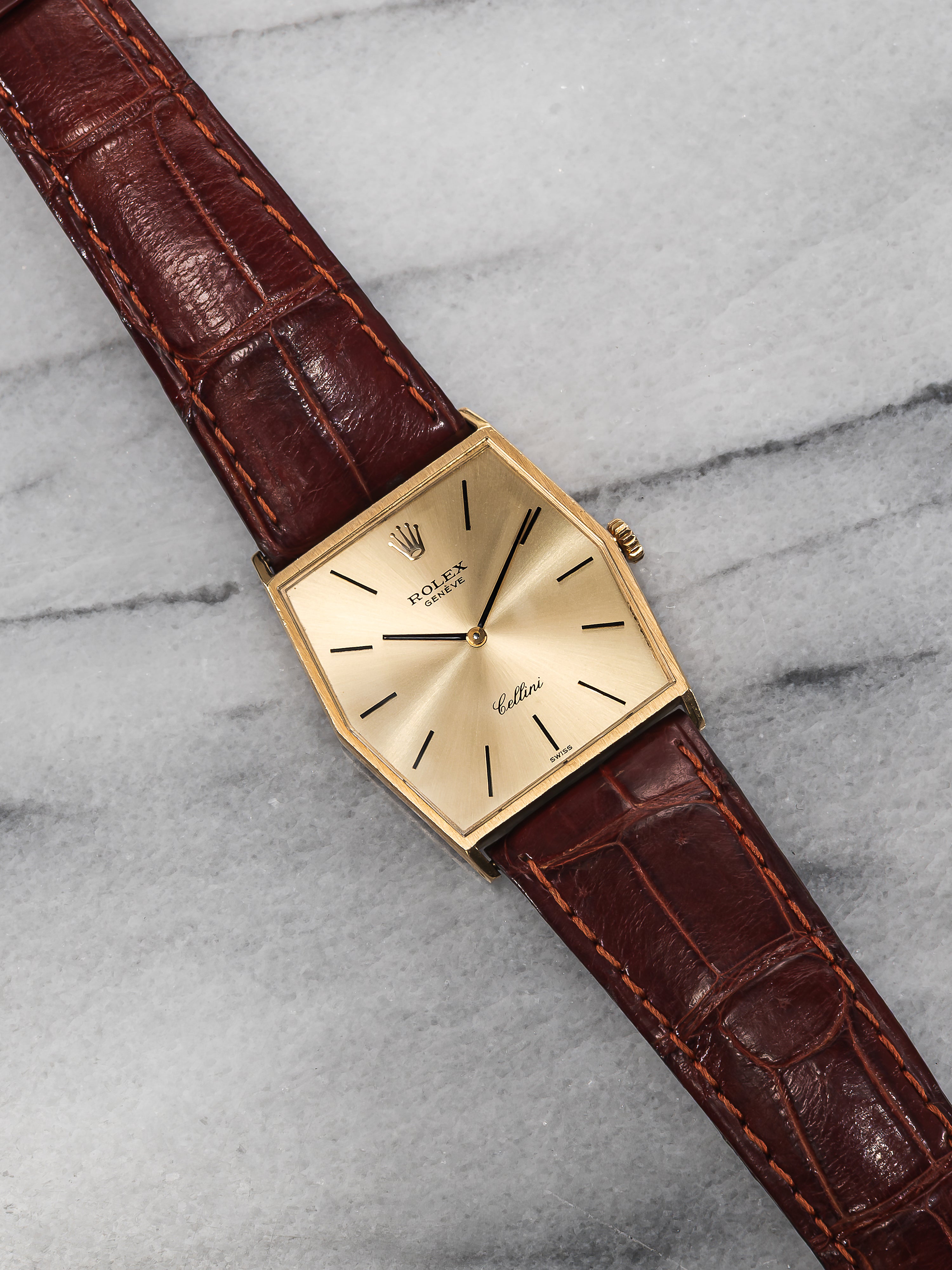 Rolex Cellini – Hexagon Case