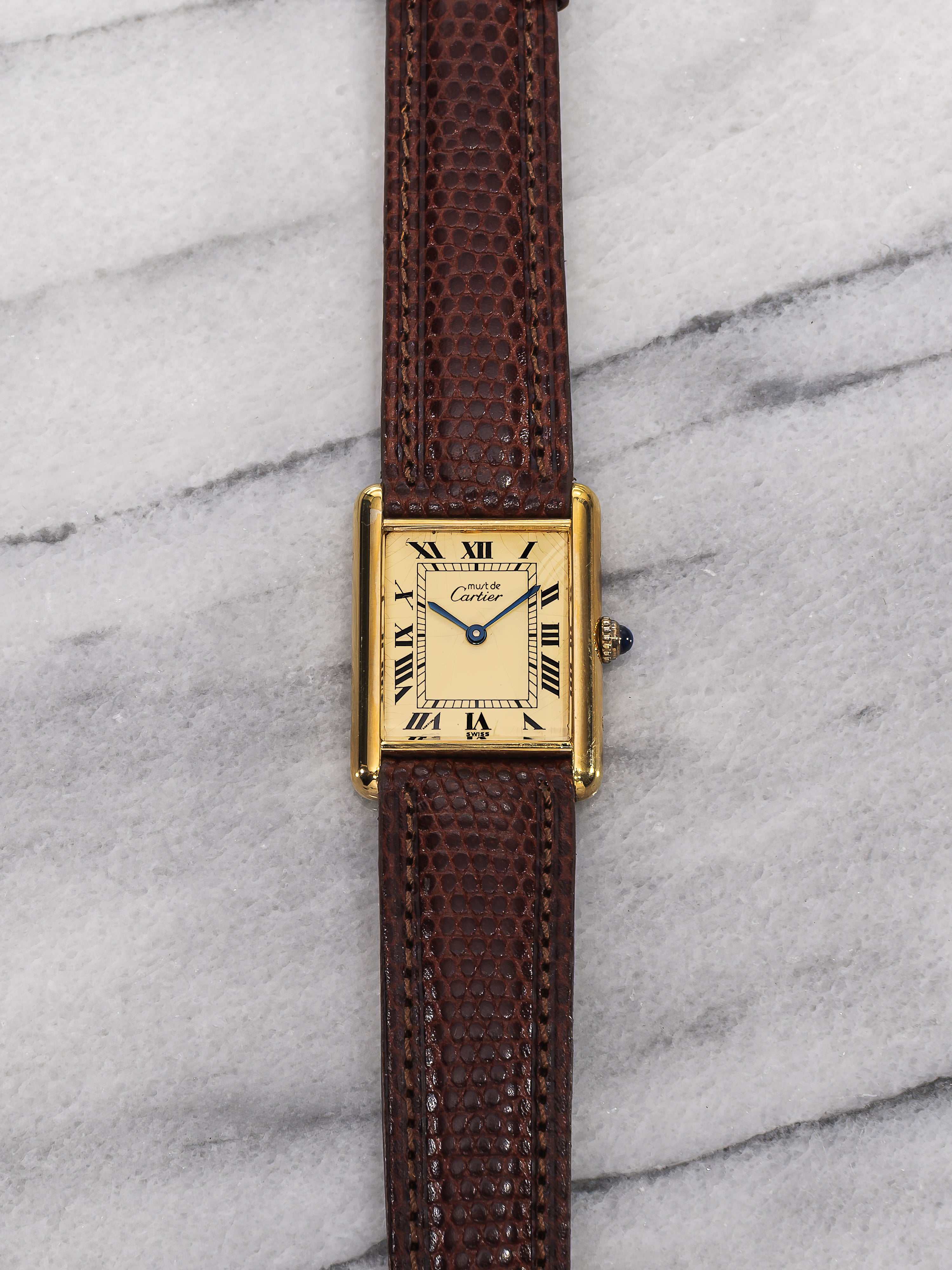 Cartier Tank – Lemon Dial