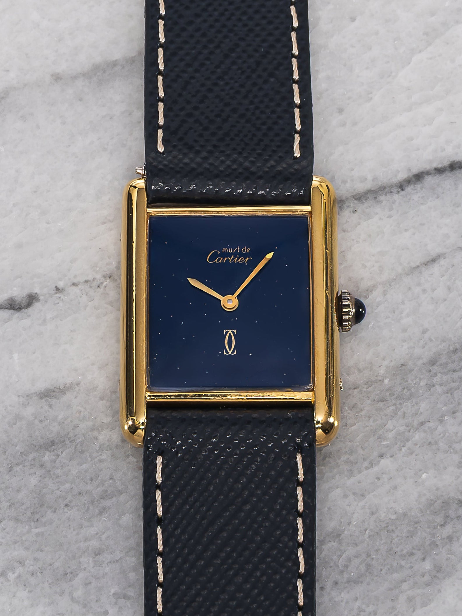 Cartier Tank – Blue Dial