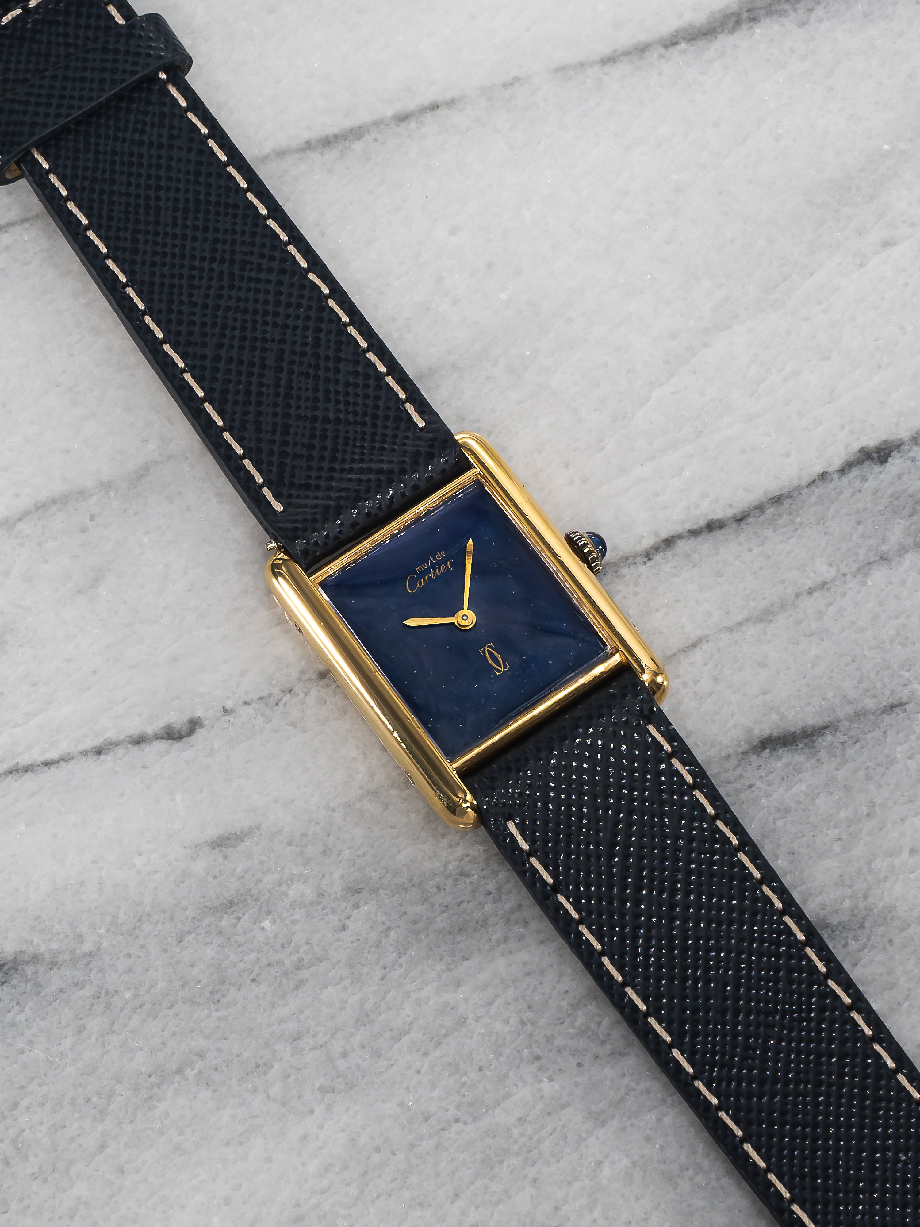 Cartier Tank – Blue Dial