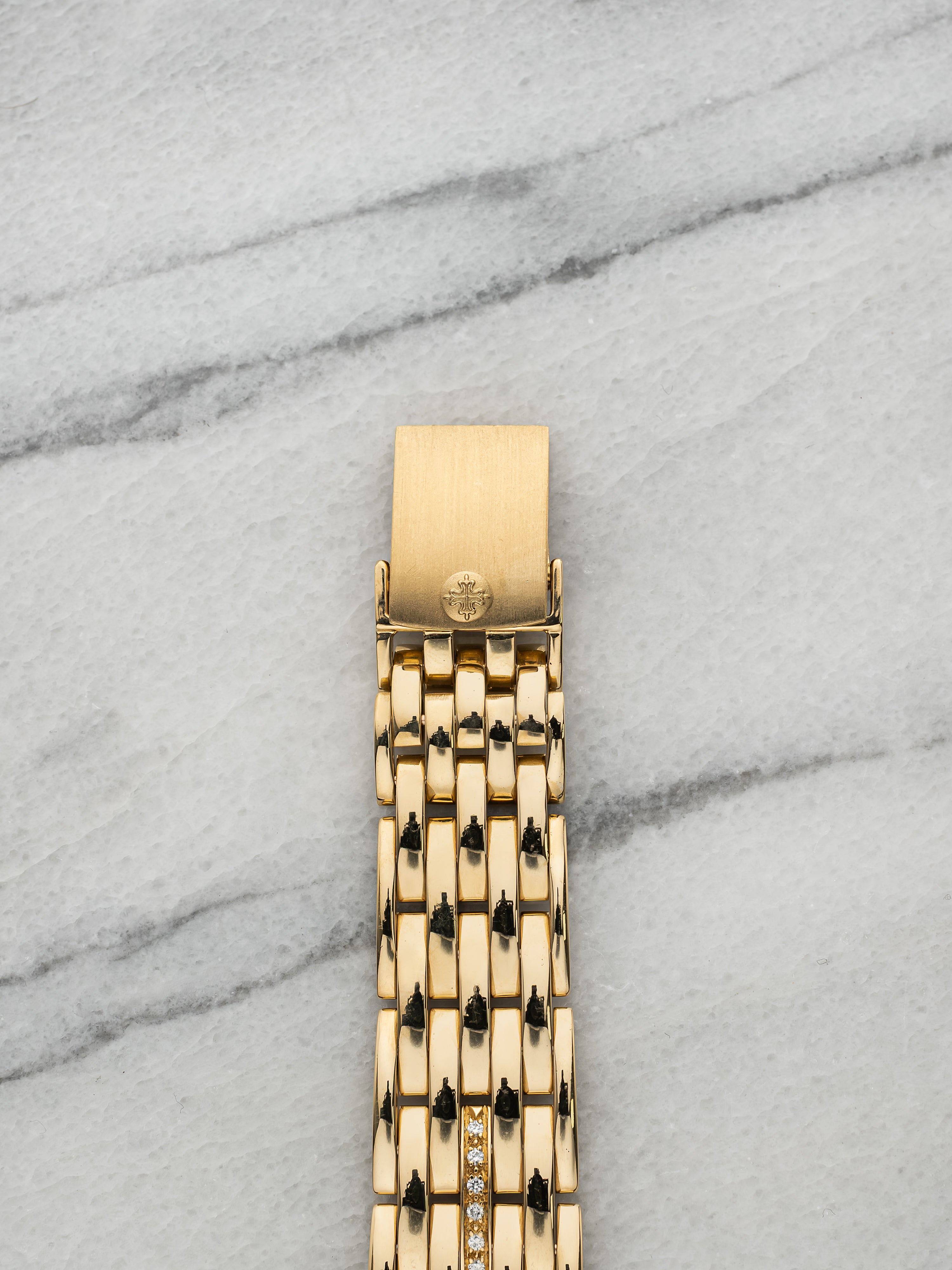 Patek Philippe 3833/12 – Rose Gold Champagne Diamond & Ruby Dial