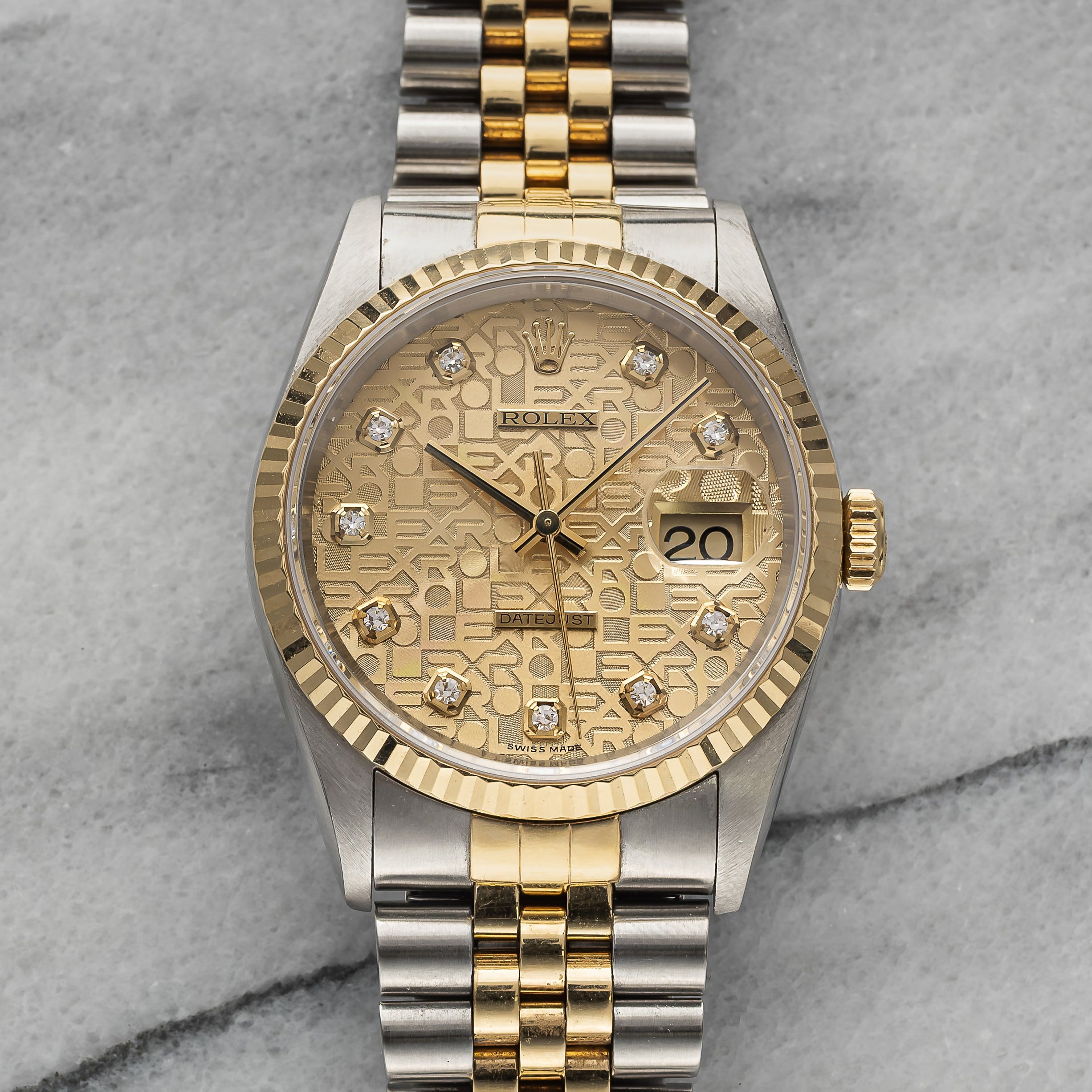 Rolex Datejust 16233 - Diamond Dial