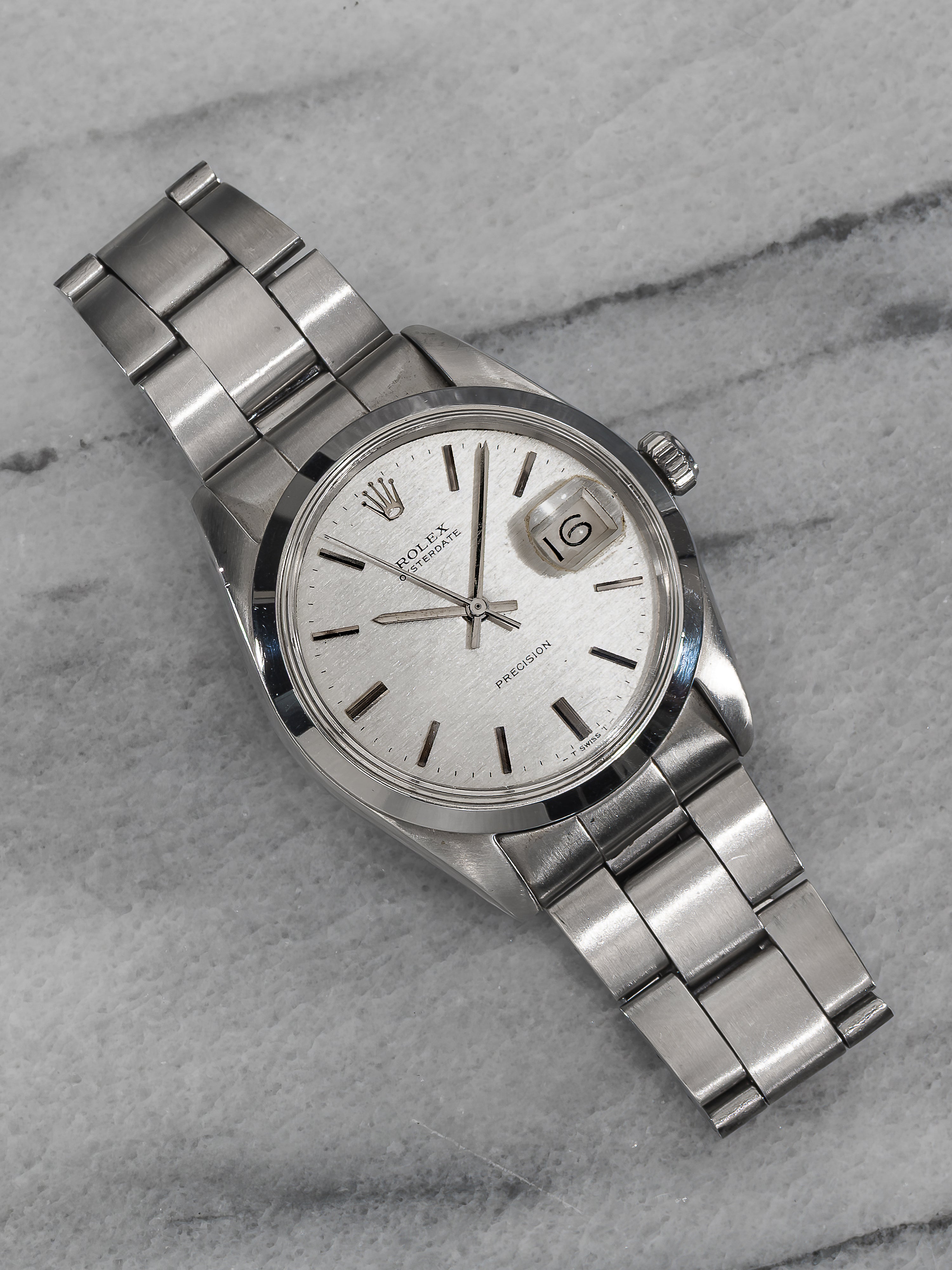 Rolex Oysterdate Precision 6694 – Vertical Stripe Dial