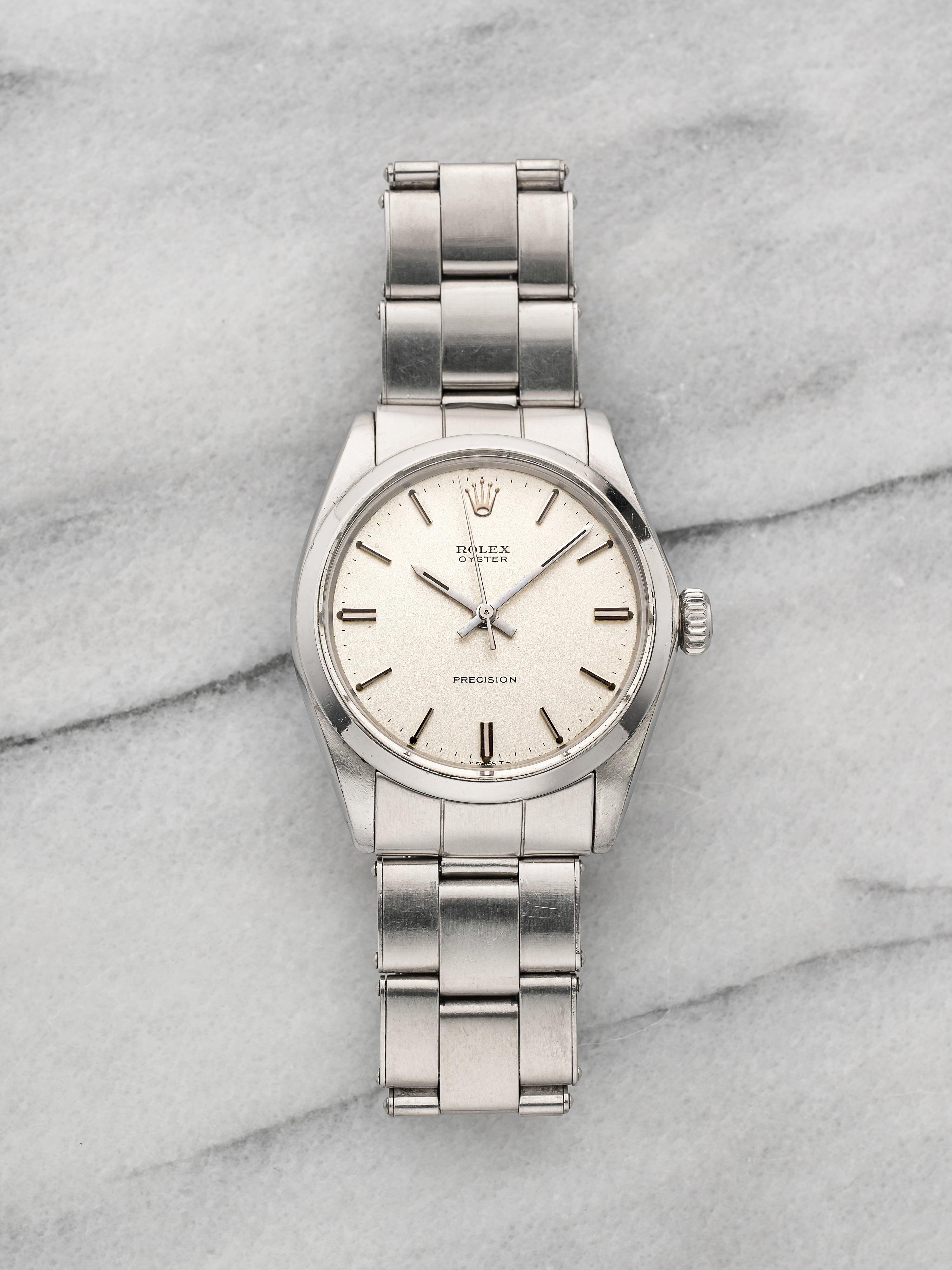 1970 Rolex Oyster Precision 6426 - Stainless Steel Silver Dial