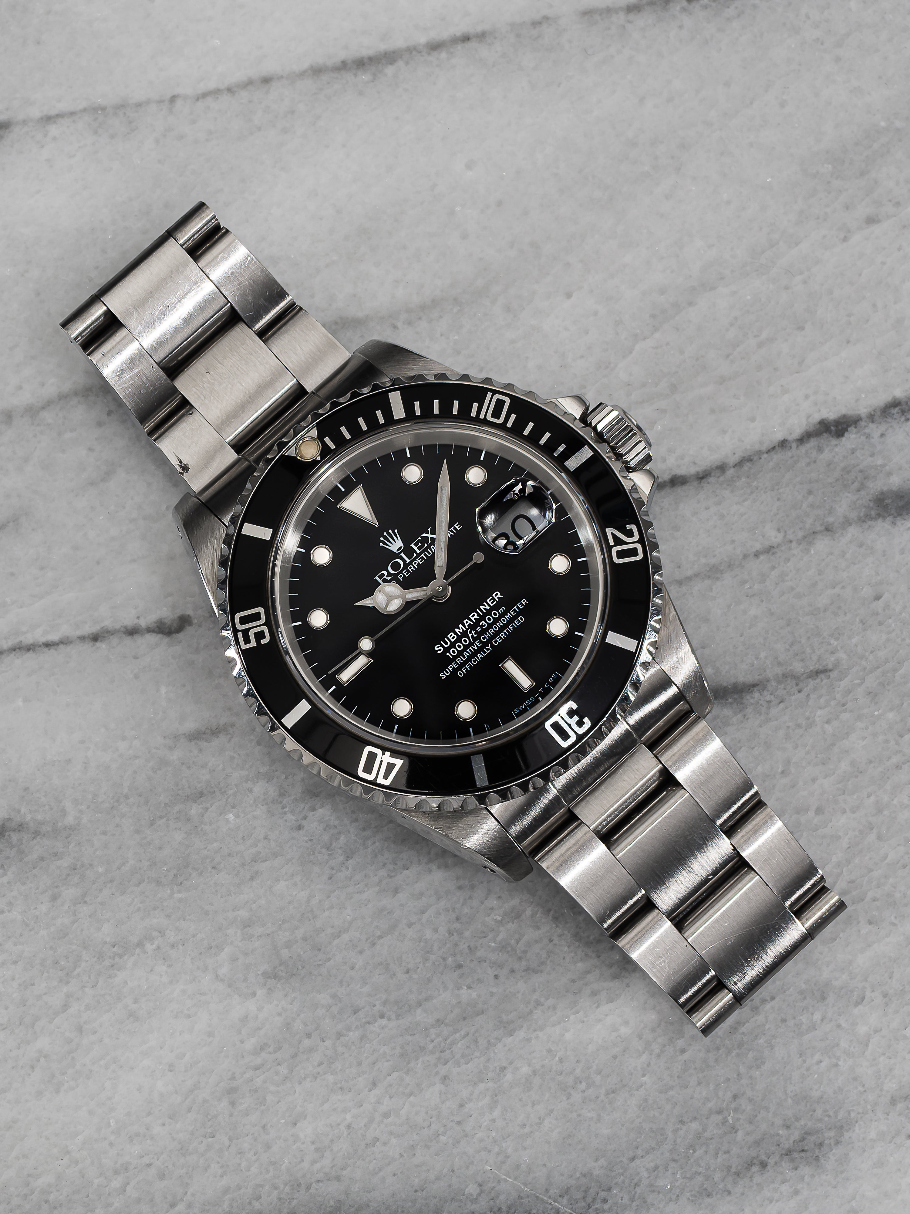 Rolex Submariner 16610 – Black Dial