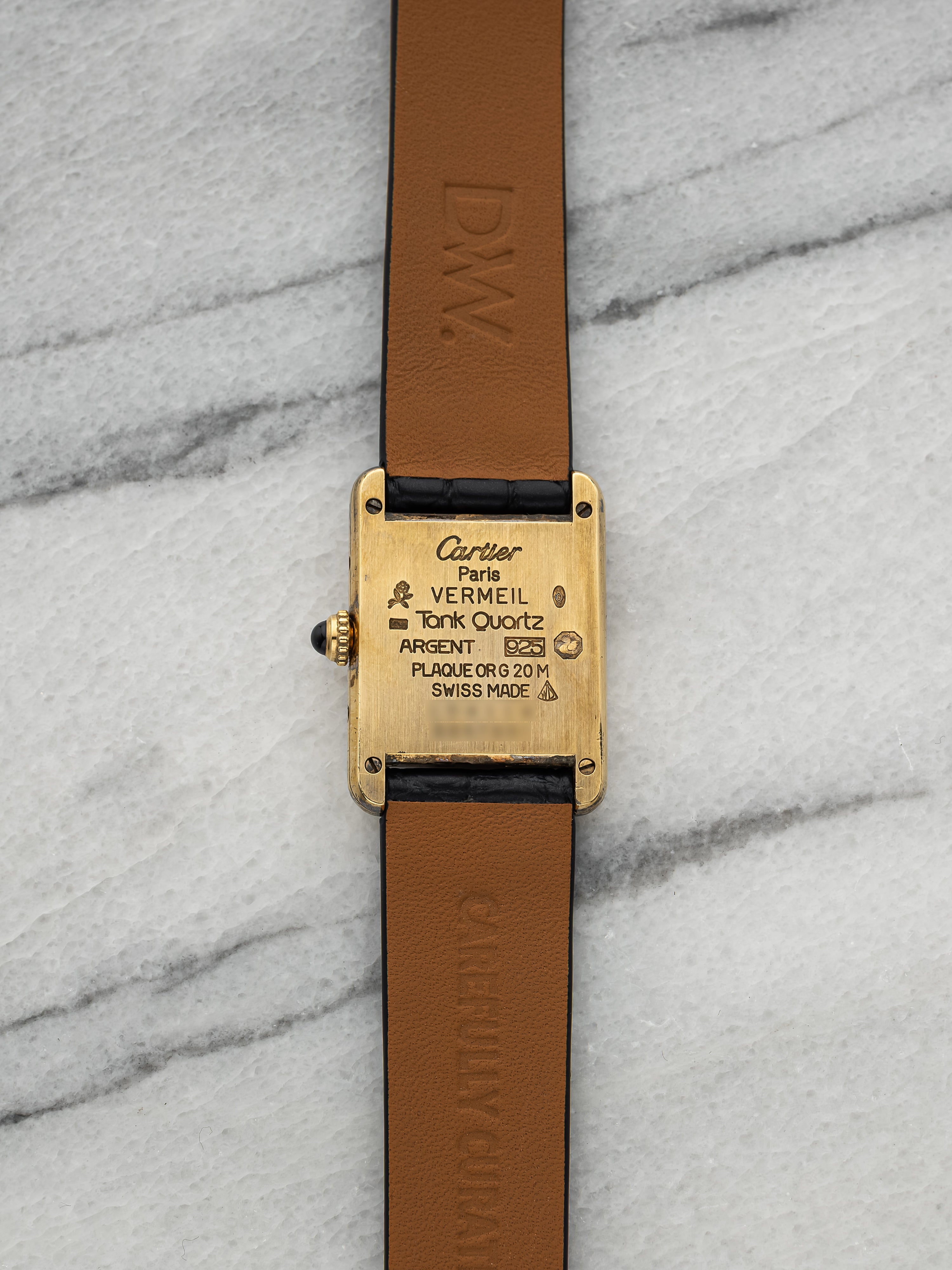 Cartier Tank 5057001 – Vermeil Line Roman Dial