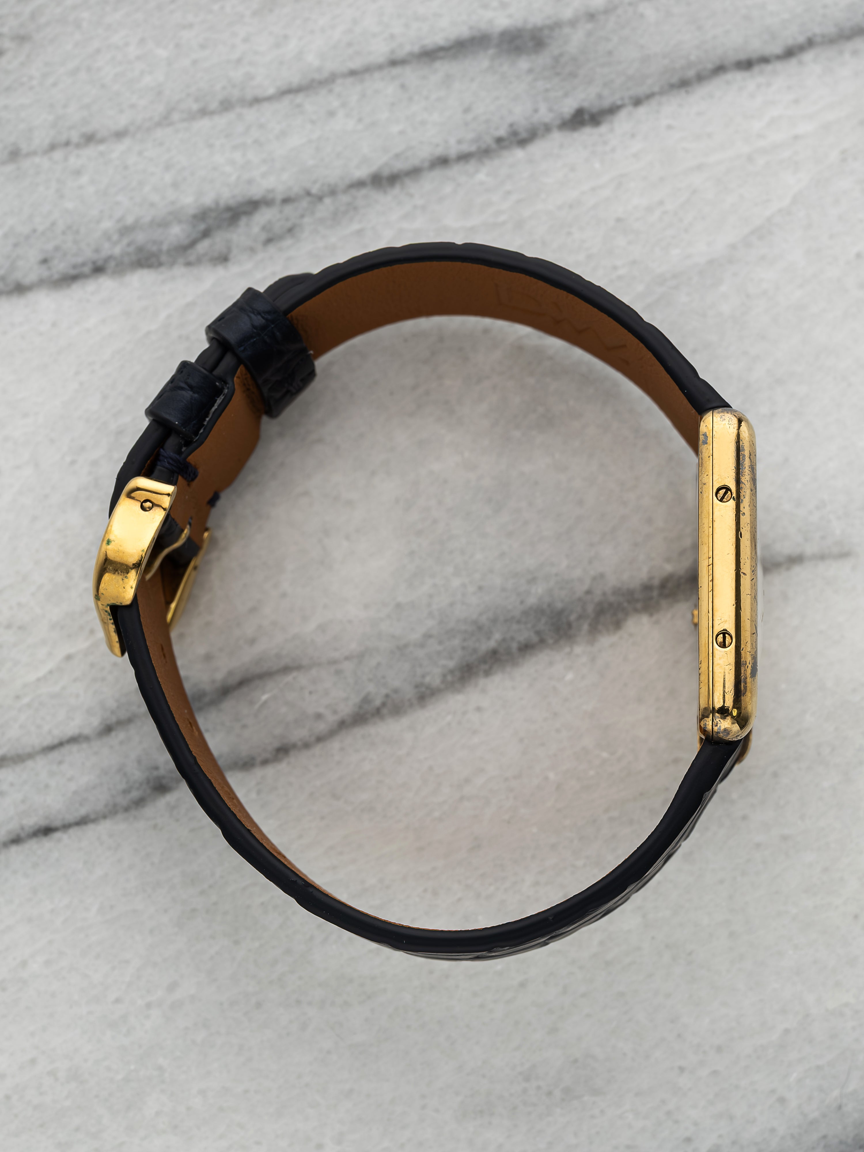 Cartier Tank 5057001 – Vermeil Line Roman Dial