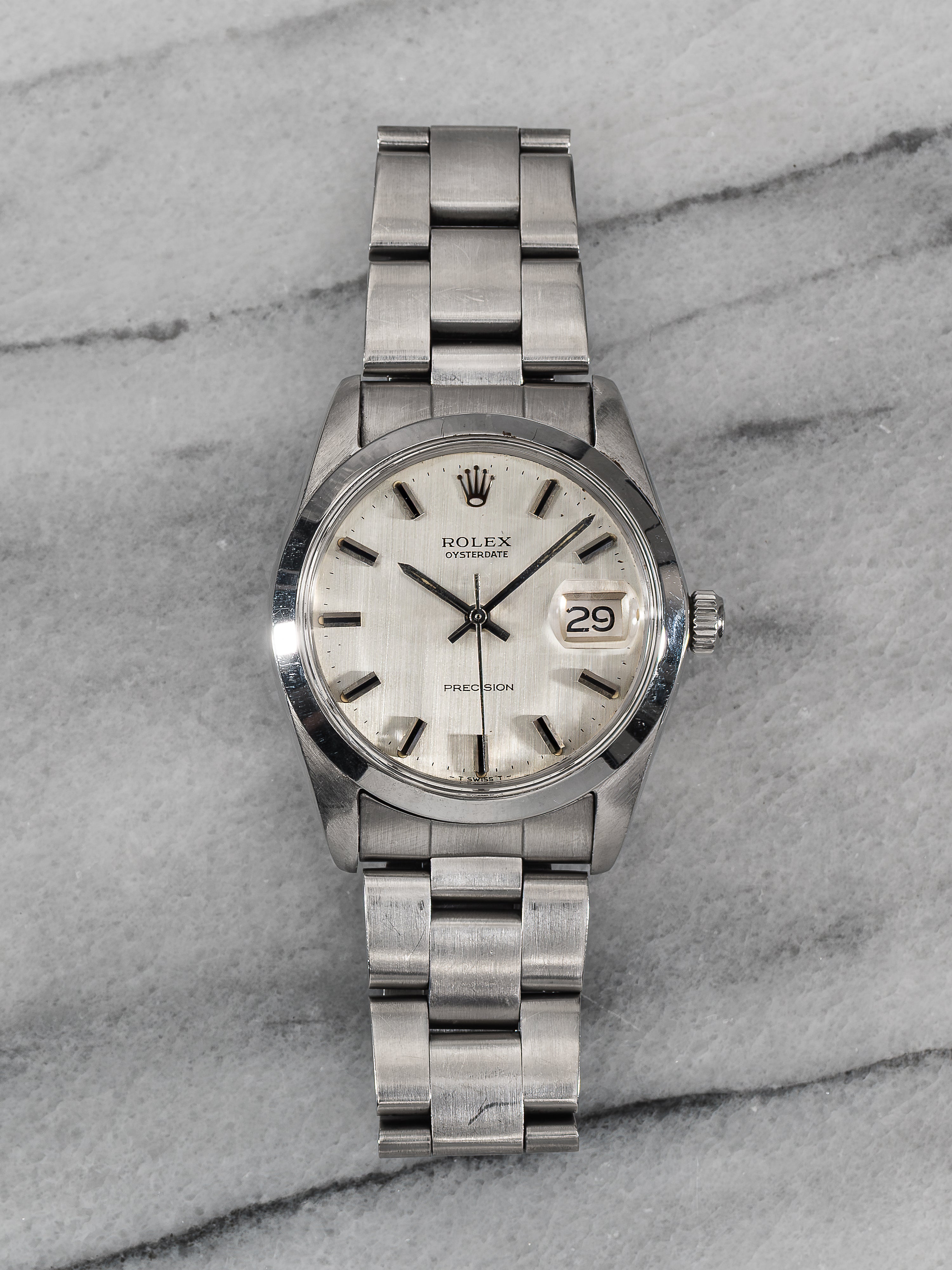 Rolex Oysterdate Precision 6694 – Vertical Stripe Dial