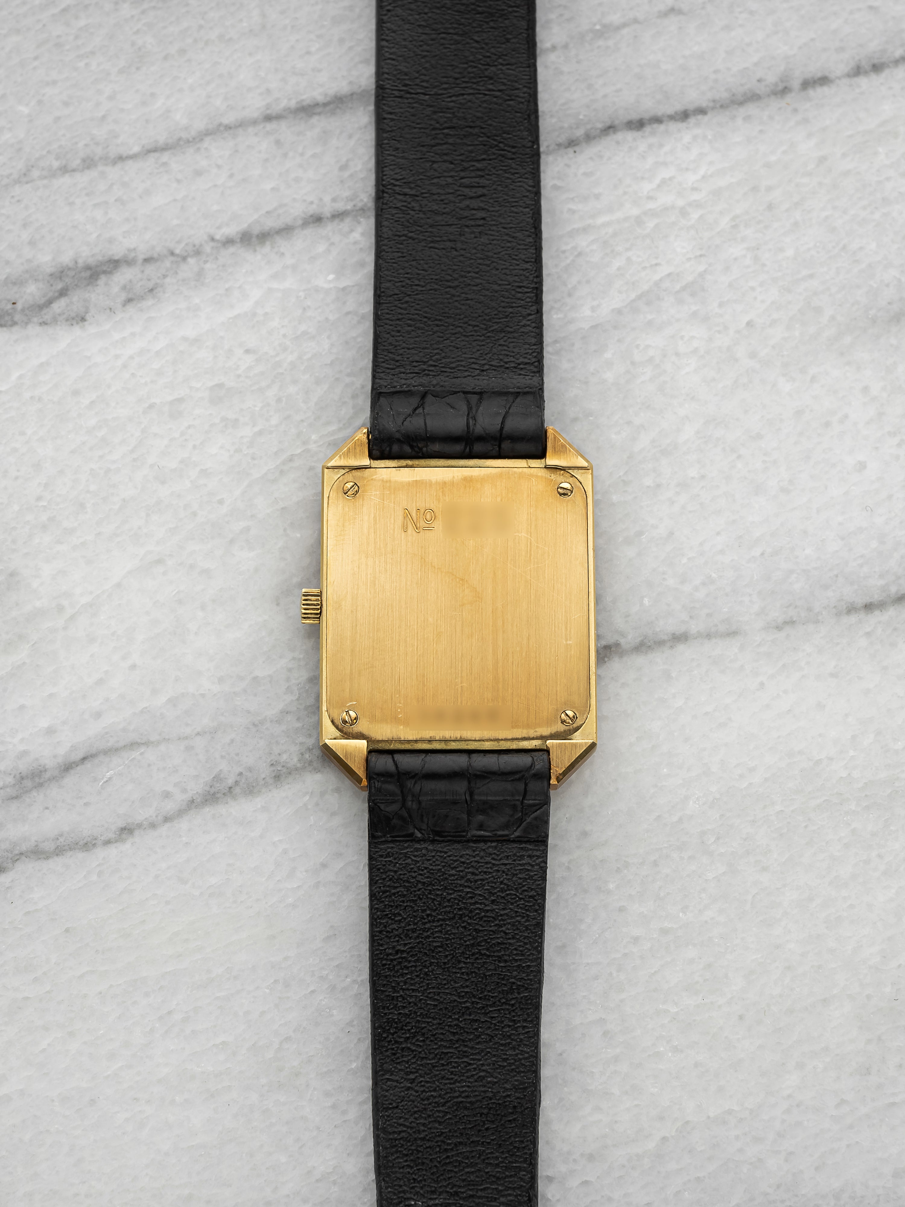 Vintage 1990s Harry Winston 6206 Tri-Tone 18K Gold Silver Dial Quartz 23mm