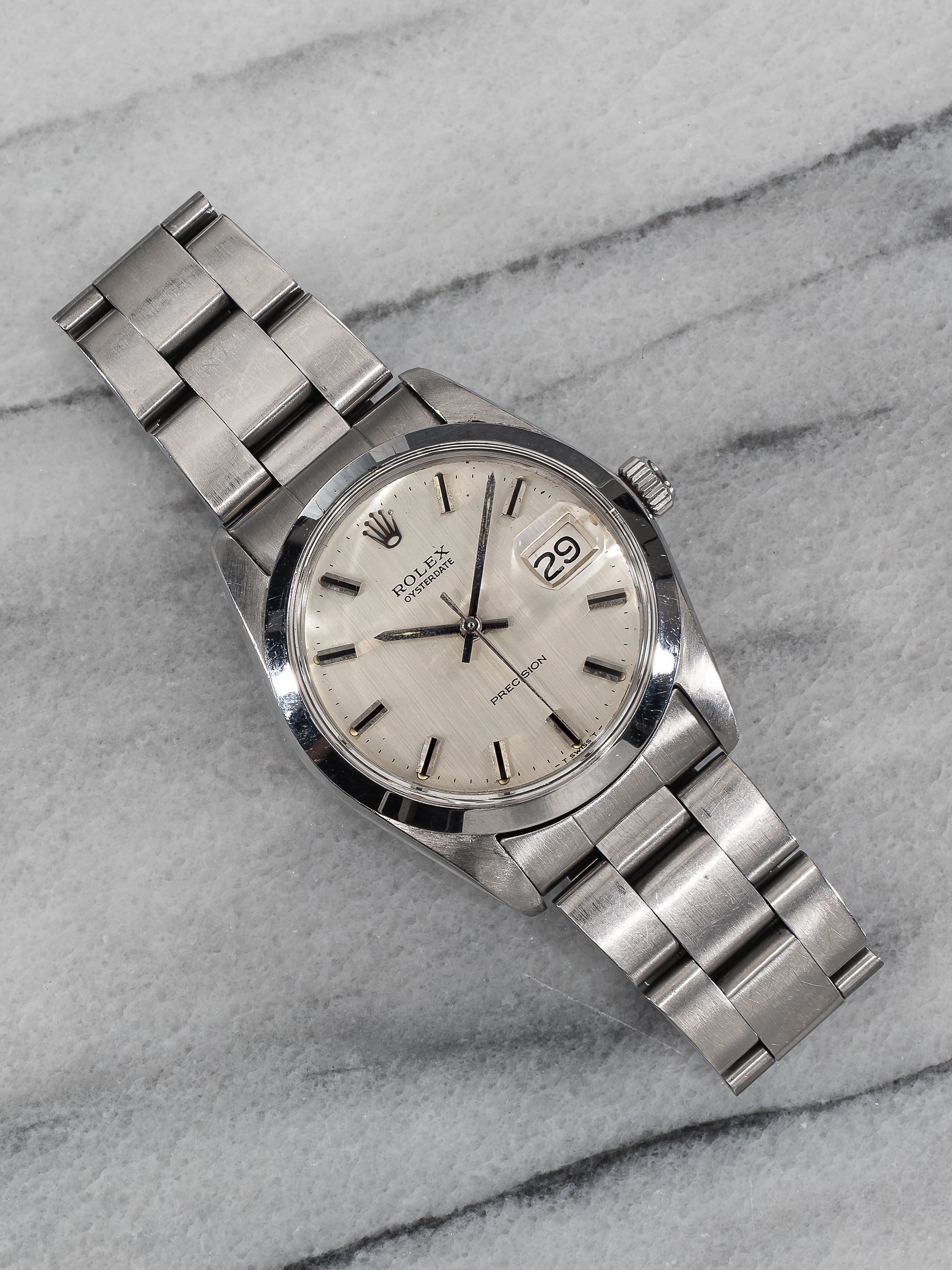 Rolex Oysterdate Precision 6694 – Vertical Stripe Dial