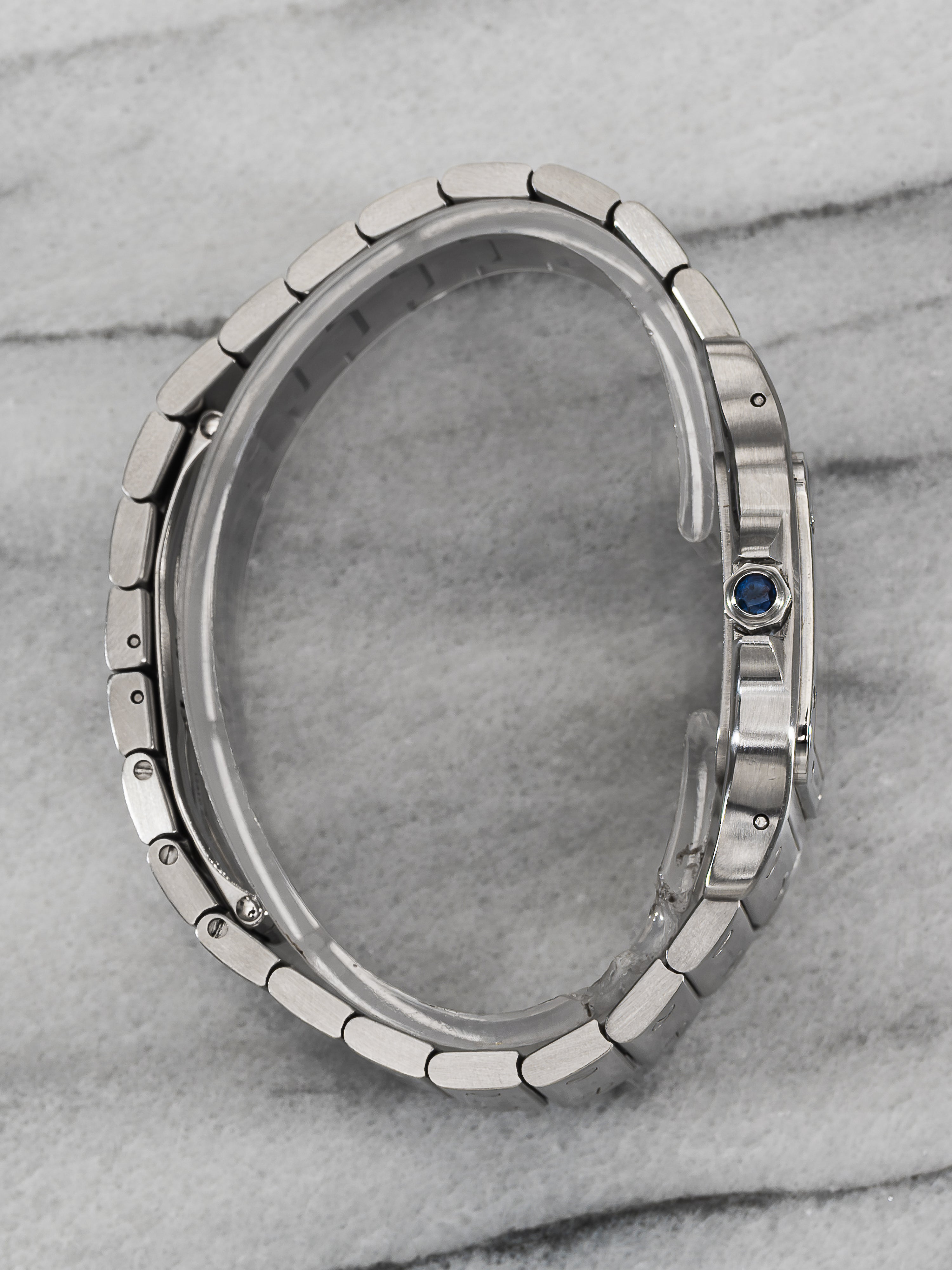 Cartier Santos 1564 – Black Roman Dial