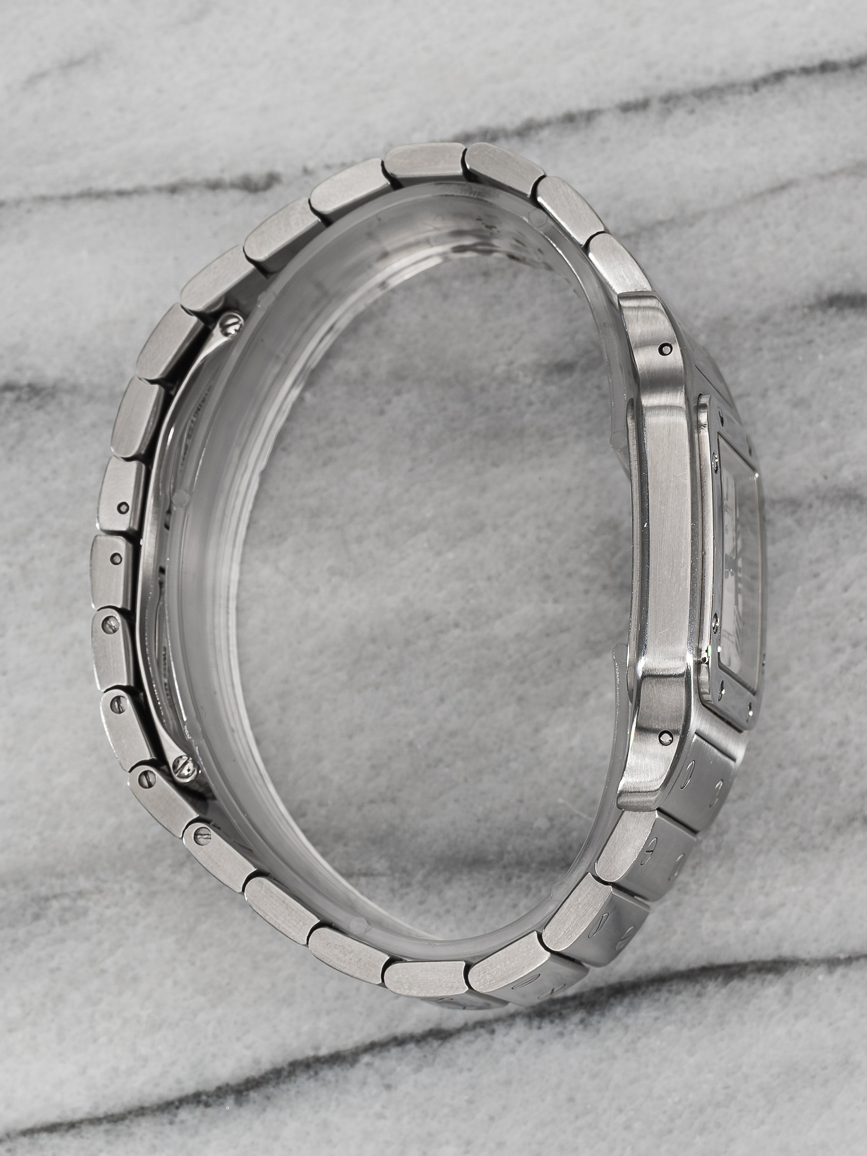 Cartier Santos 1564 – Black Roman Dial