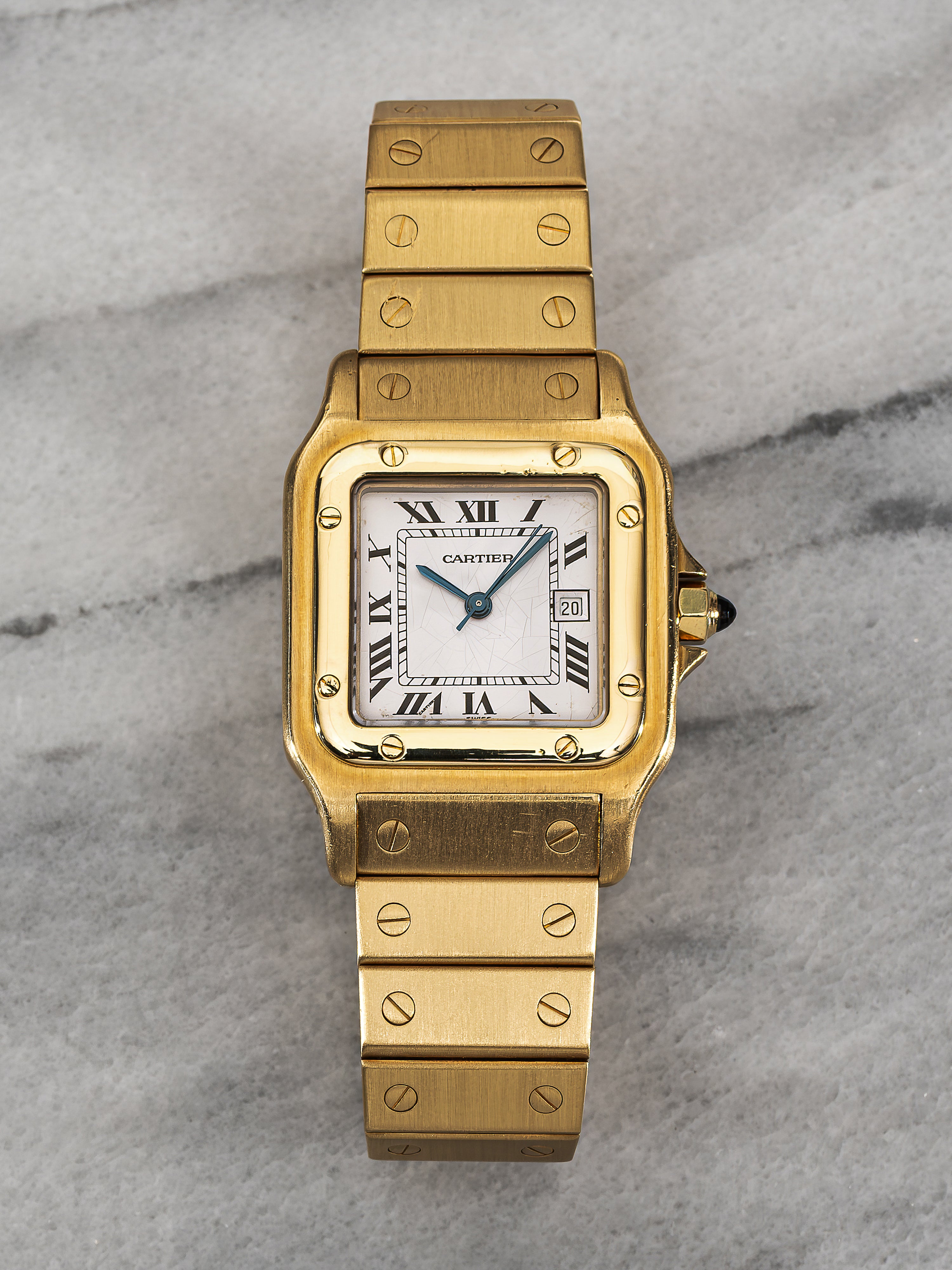 Cartier Santos 2960 – 18K Yellow Gold