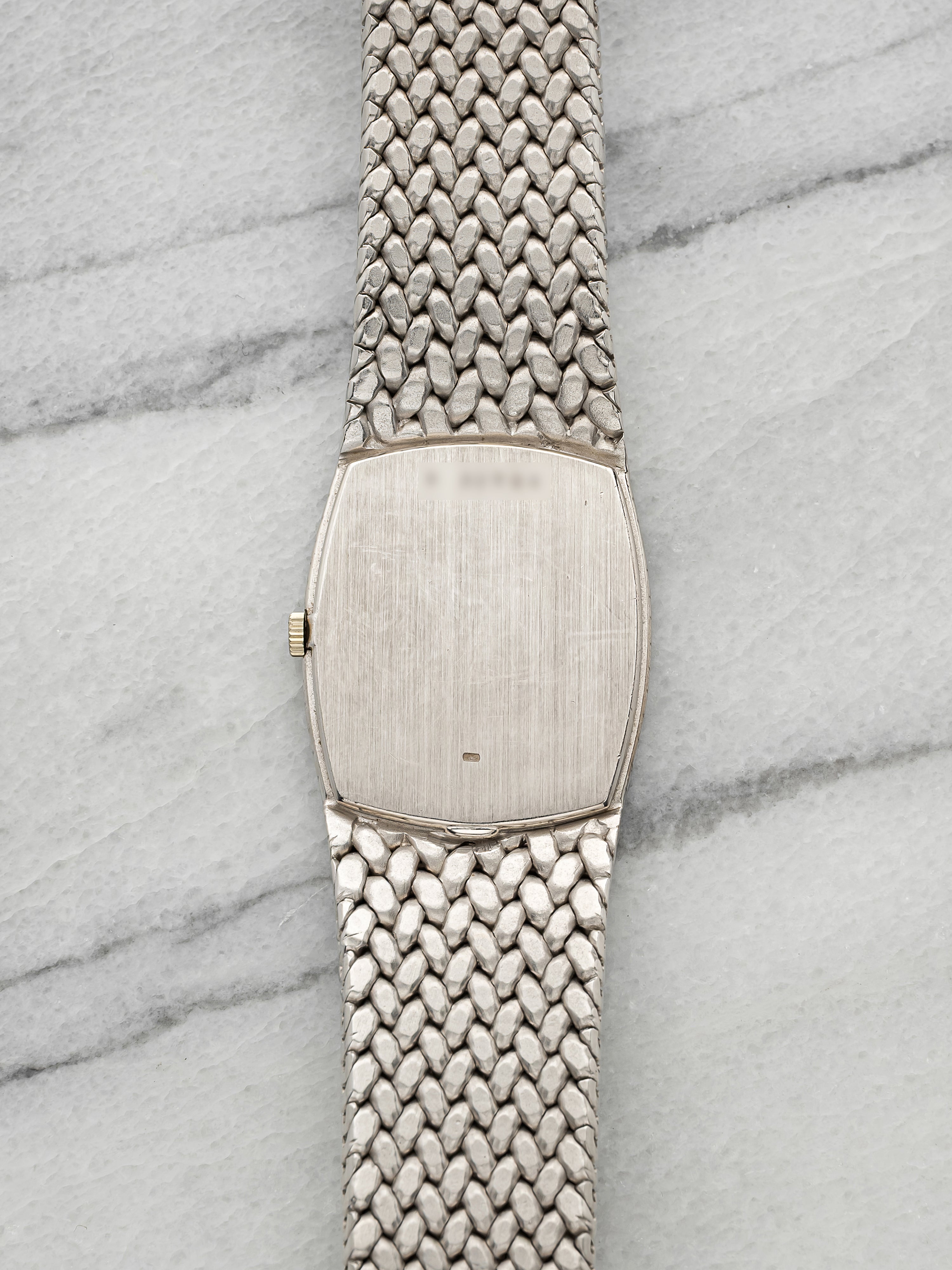 Vintage 1970s Audemars Piguet Heavy Cobra 18K WG Diamond Dial Manual 27mm