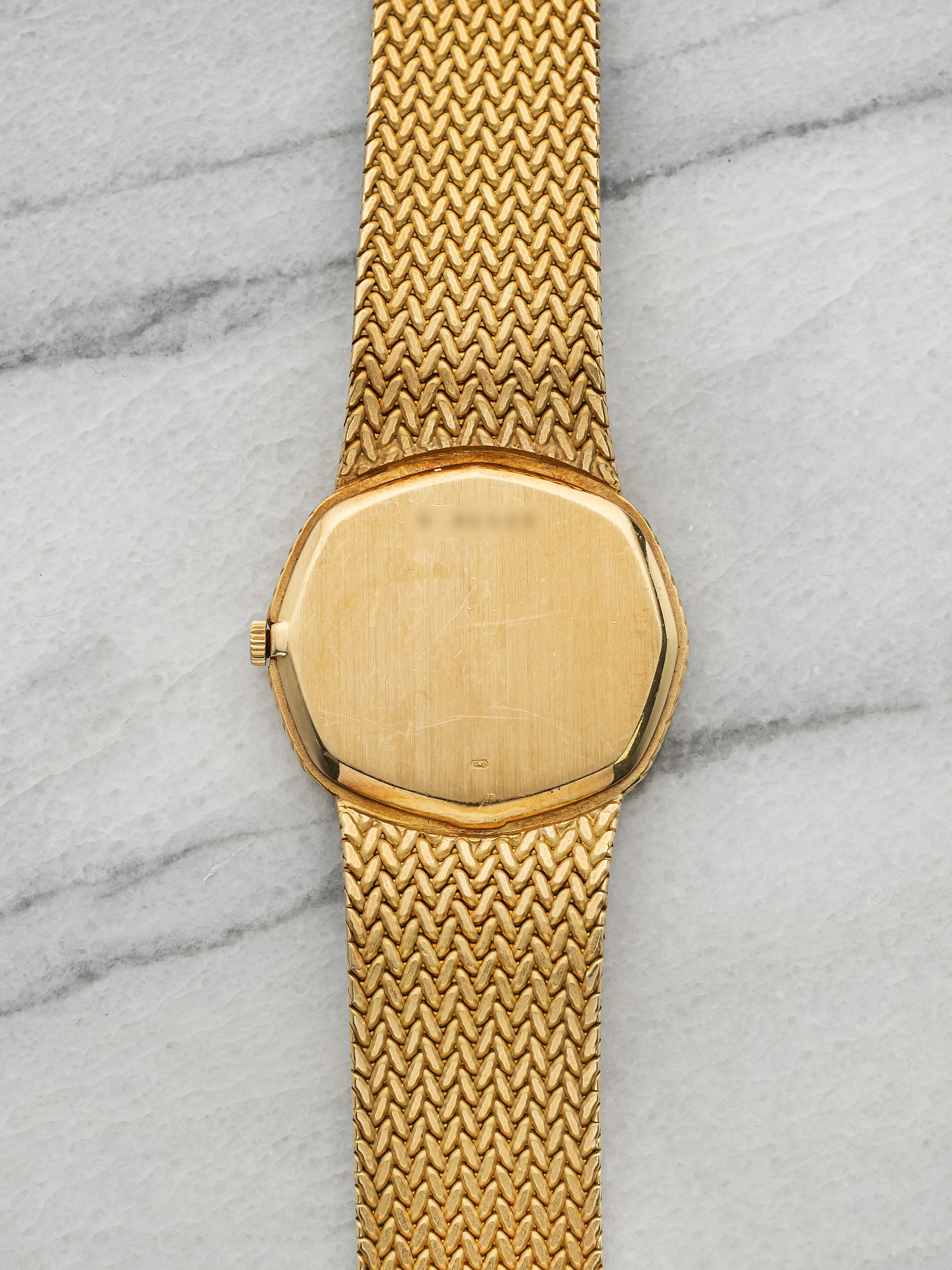 Vintage 1980s Audemars Piguet Octagonal 18K YG Diamond Dial Manual 30mm