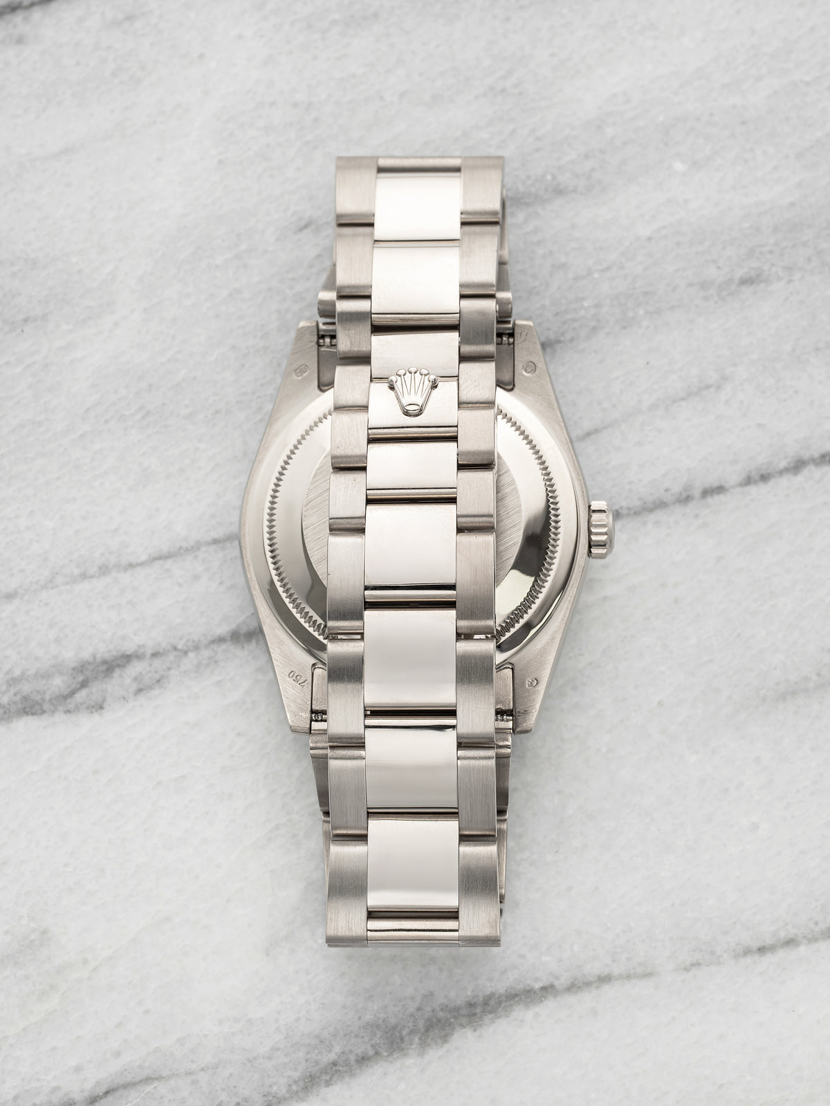 2002 Rolex Day-Date 118209 18K White Gold White Roman Dial Automatic 36mm
