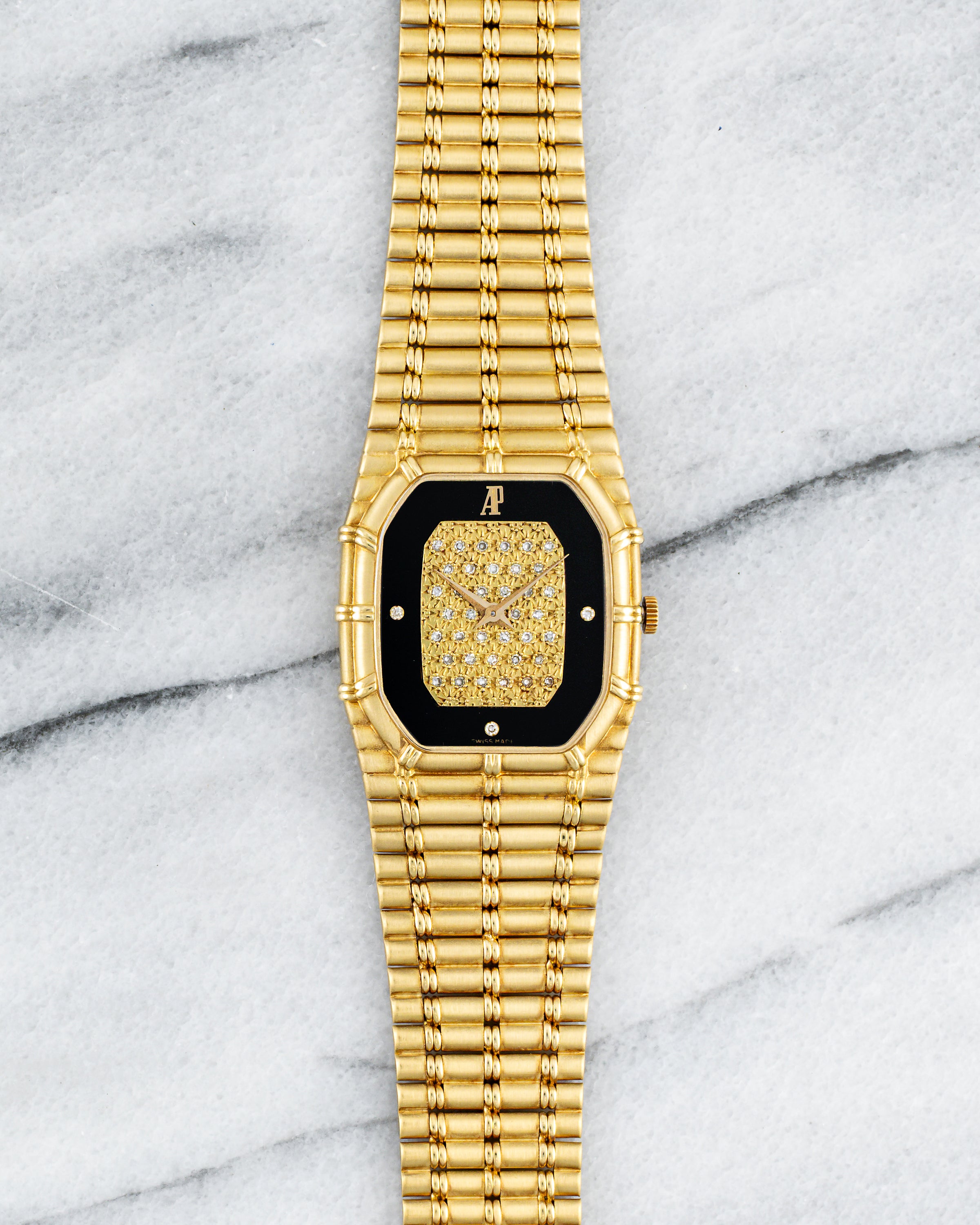 Audemars Piguet Bamboo - Onyx Diamond Dial