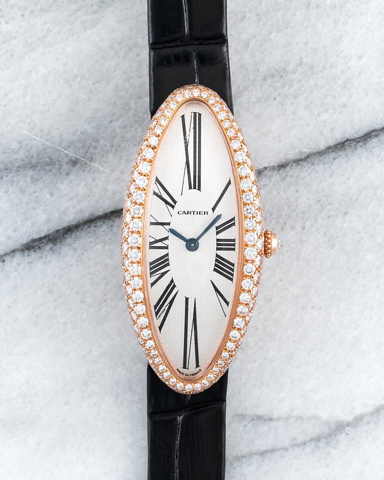 Cartier Baignoire Allongée - Diamond Set