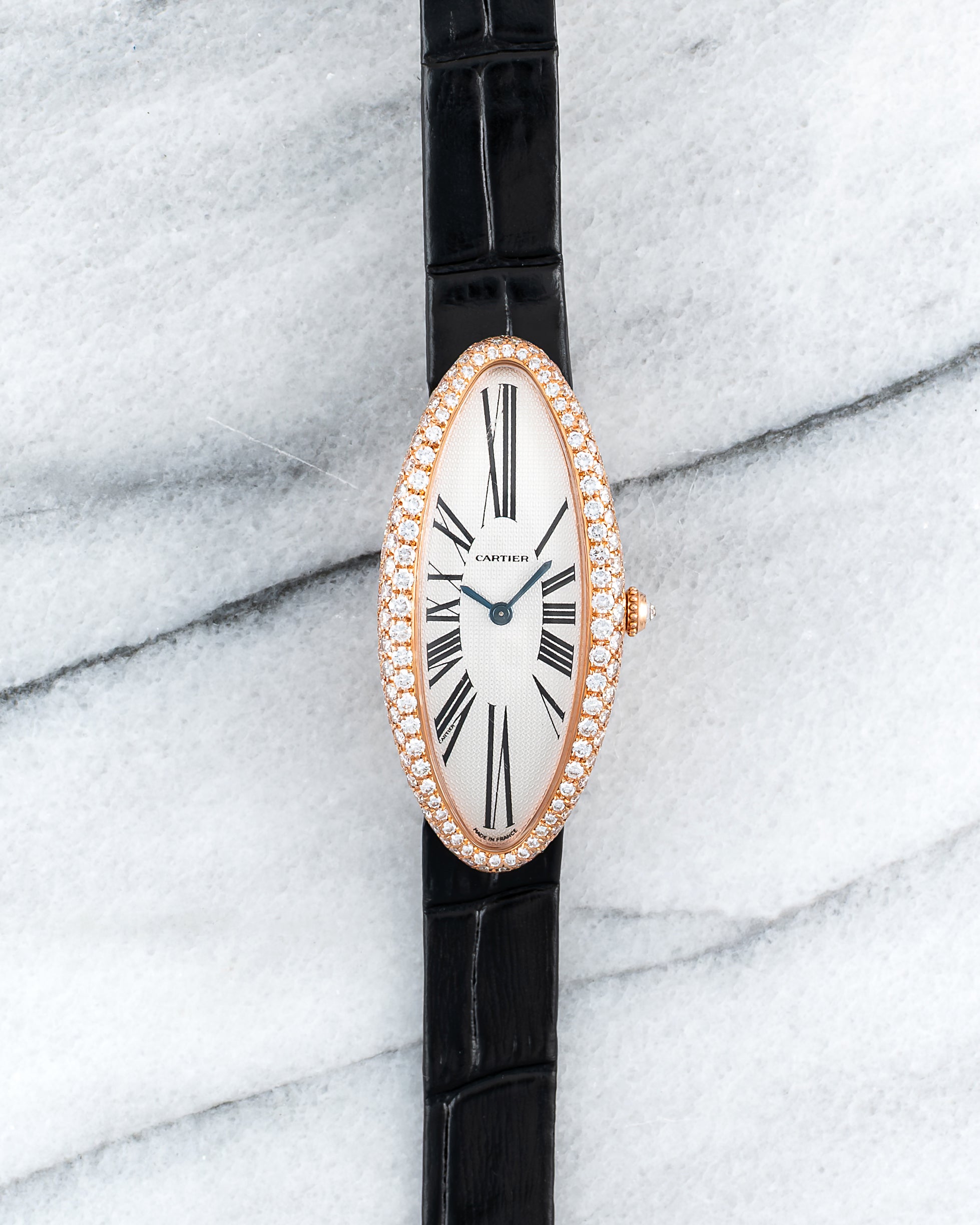 Cartier Baignoire Allongée - Diamond Set