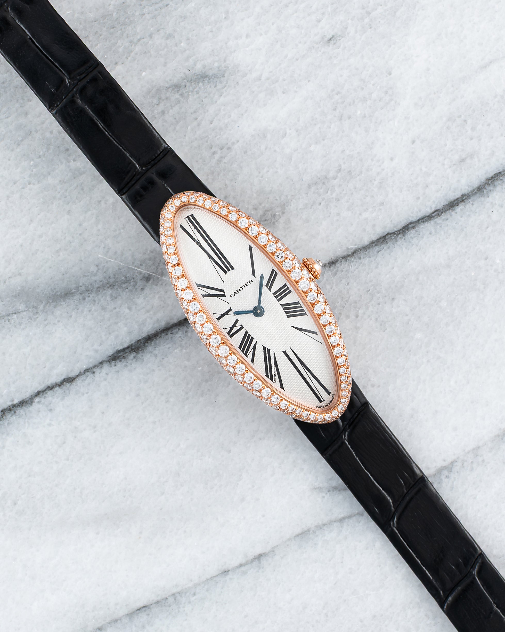 Cartier Baignoire Allongée - Diamond Set