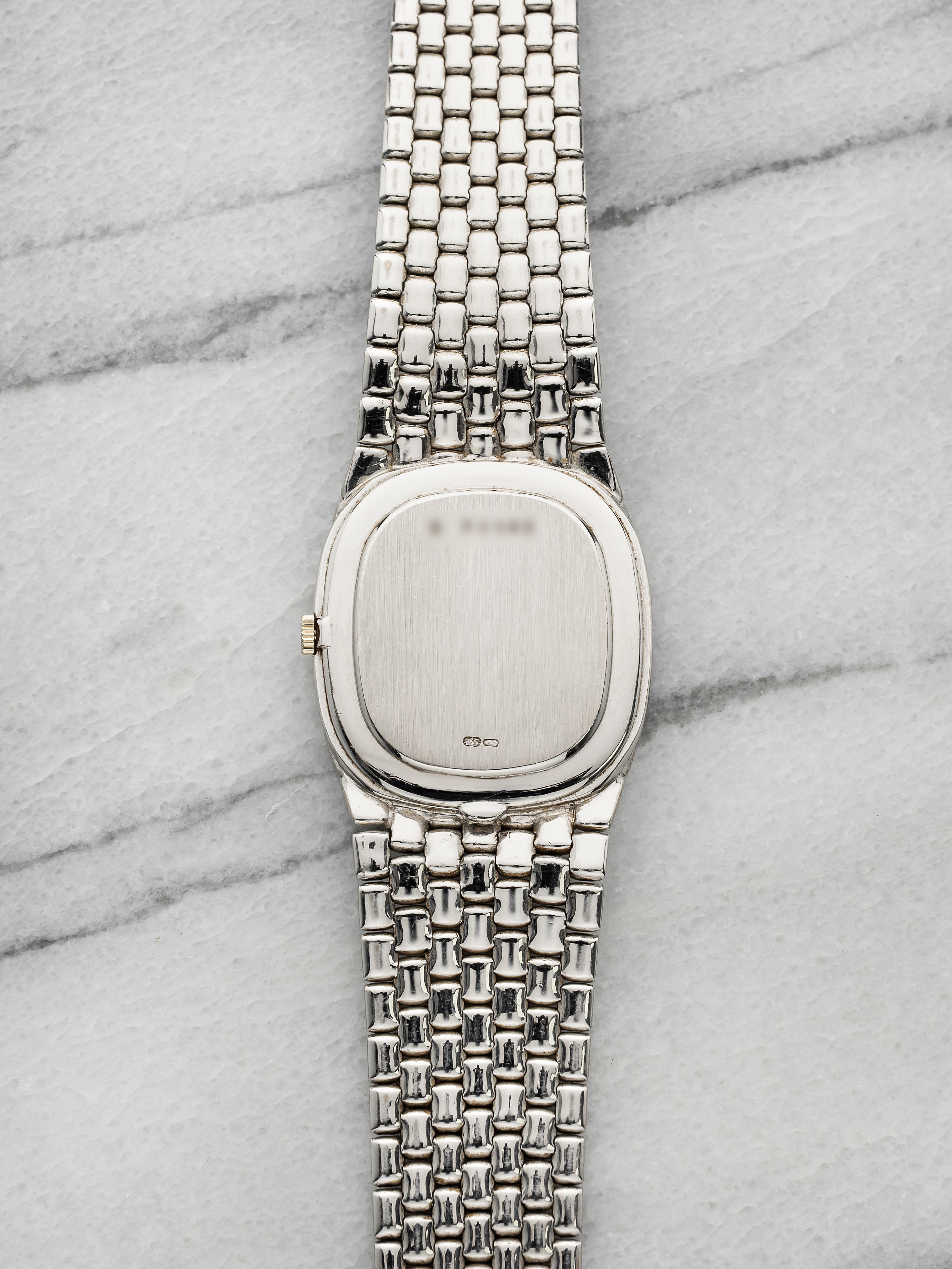 Vintage 1980s Audemars Piguet Cobra 18K White Gold Diamond Dial Manual 26mm