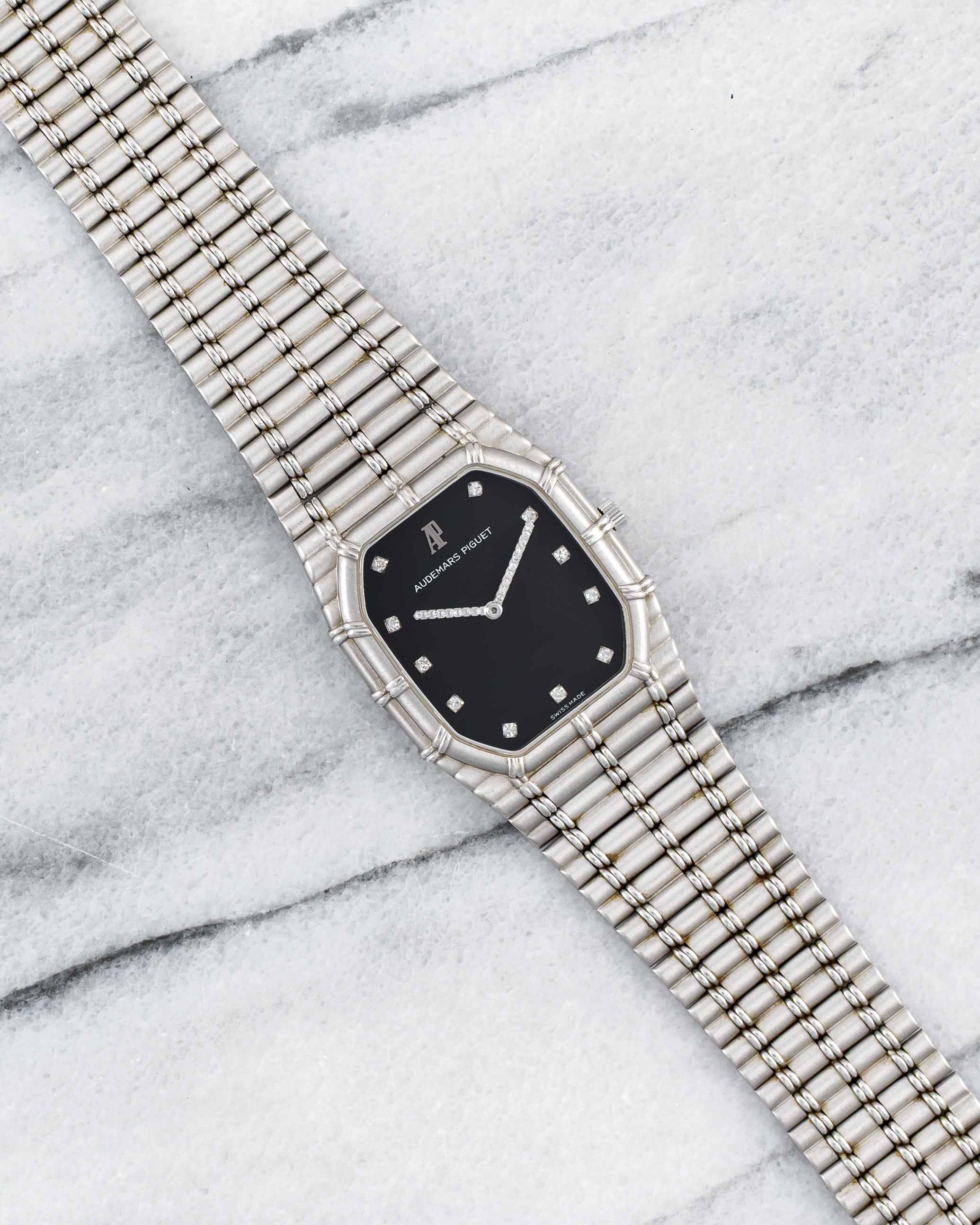 Audemars Piguet Bamboo - Blue Diamond Dial