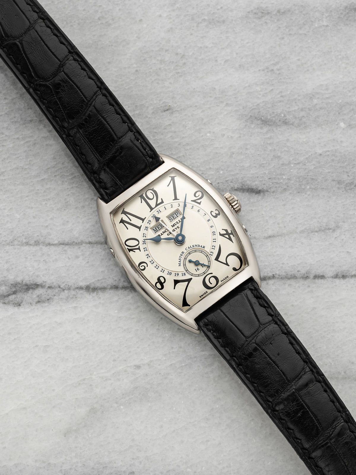 Franck Muller Master Calendar 7501 MC - 18K White Gold Cream Dial