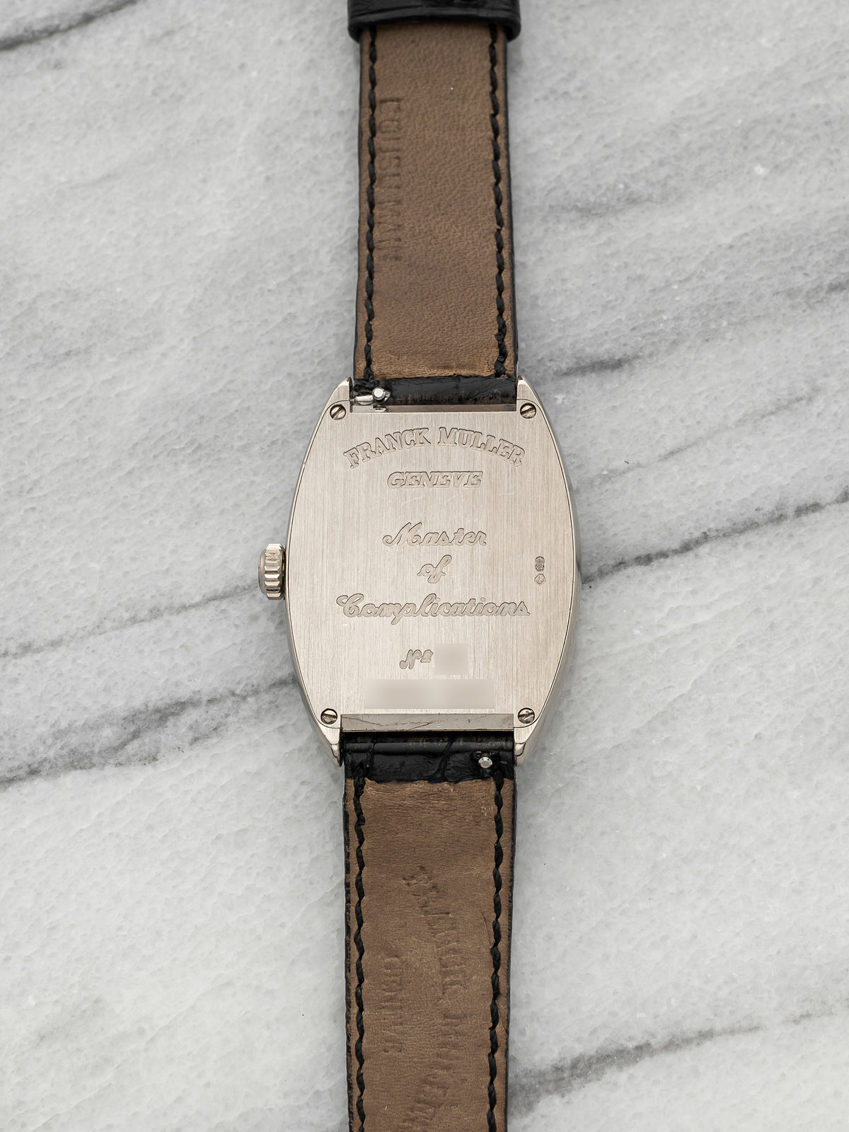 Franck Muller Master Calendar 7501 MC - 18K White Gold Cream Dial