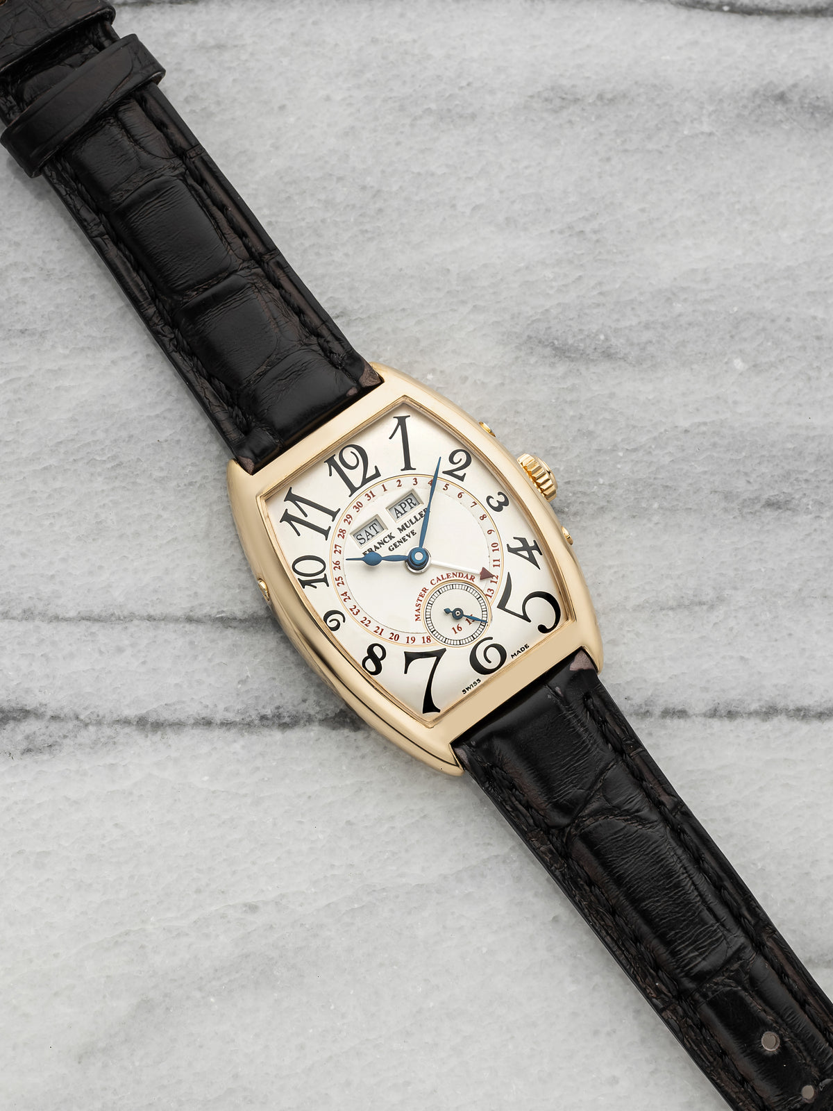 Franck Muller Master Calendar 7501 MC - 18K Yellow Gold Cream Dial