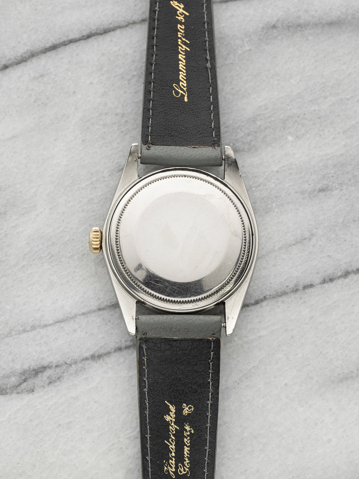 Vintage 1973 Rolex Datejust 1601 Two-Tone Silver Sunburst Dial Auto 36mm