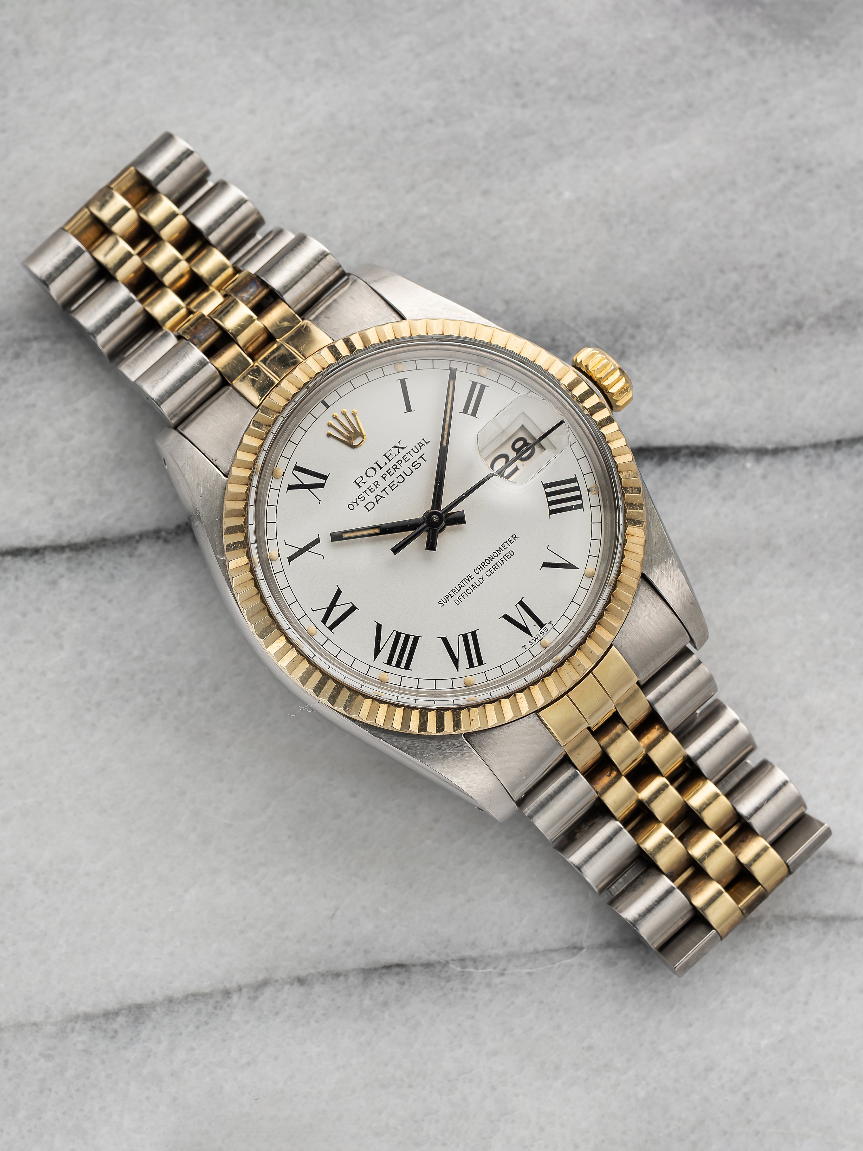 Rolex Datejust 16013 - White Buckley
