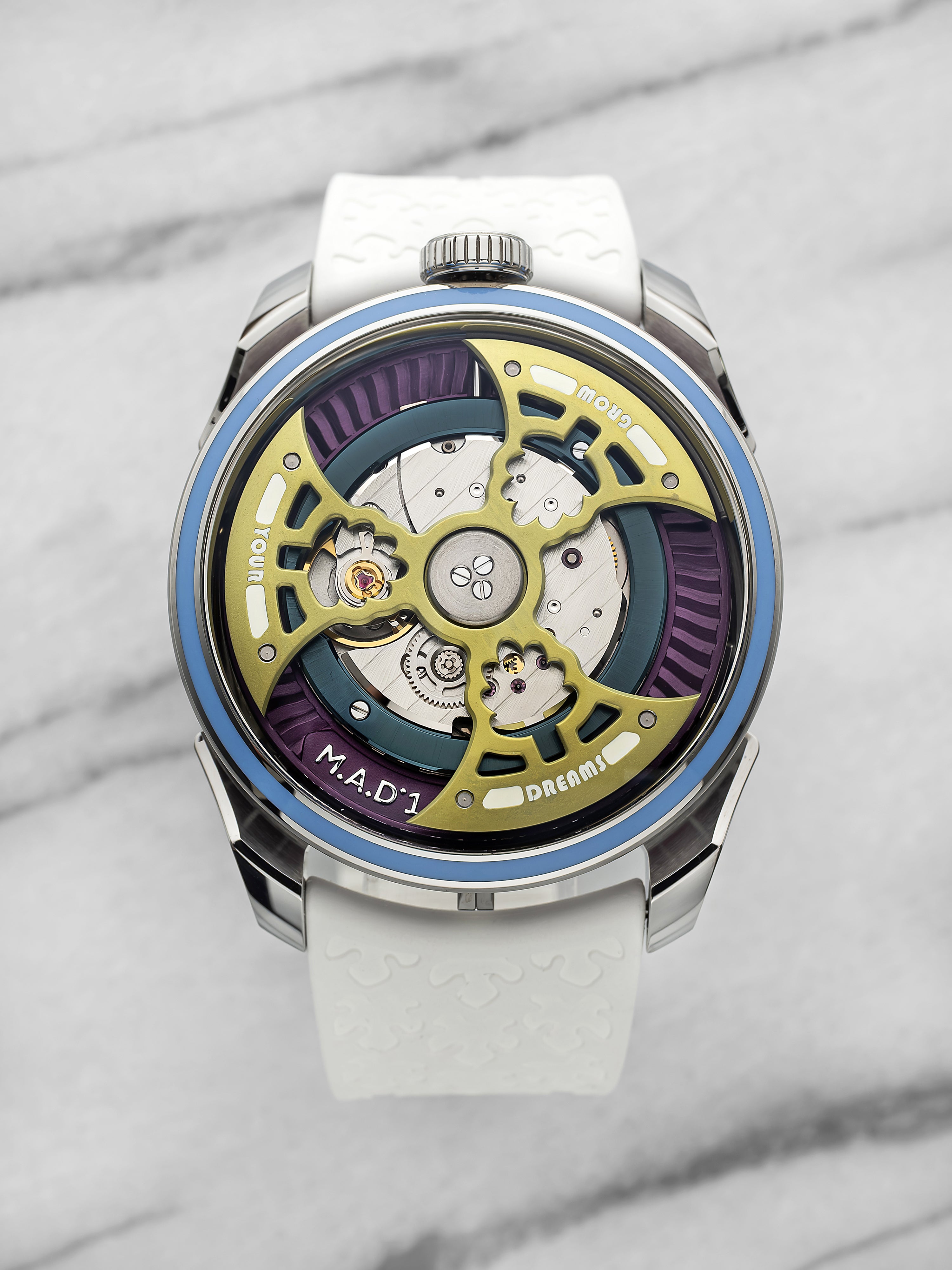 2025 MB&F M.A.D.1S Yinka Ilori Grow Your Dreams Sun Edition Steel Automatic 42mm