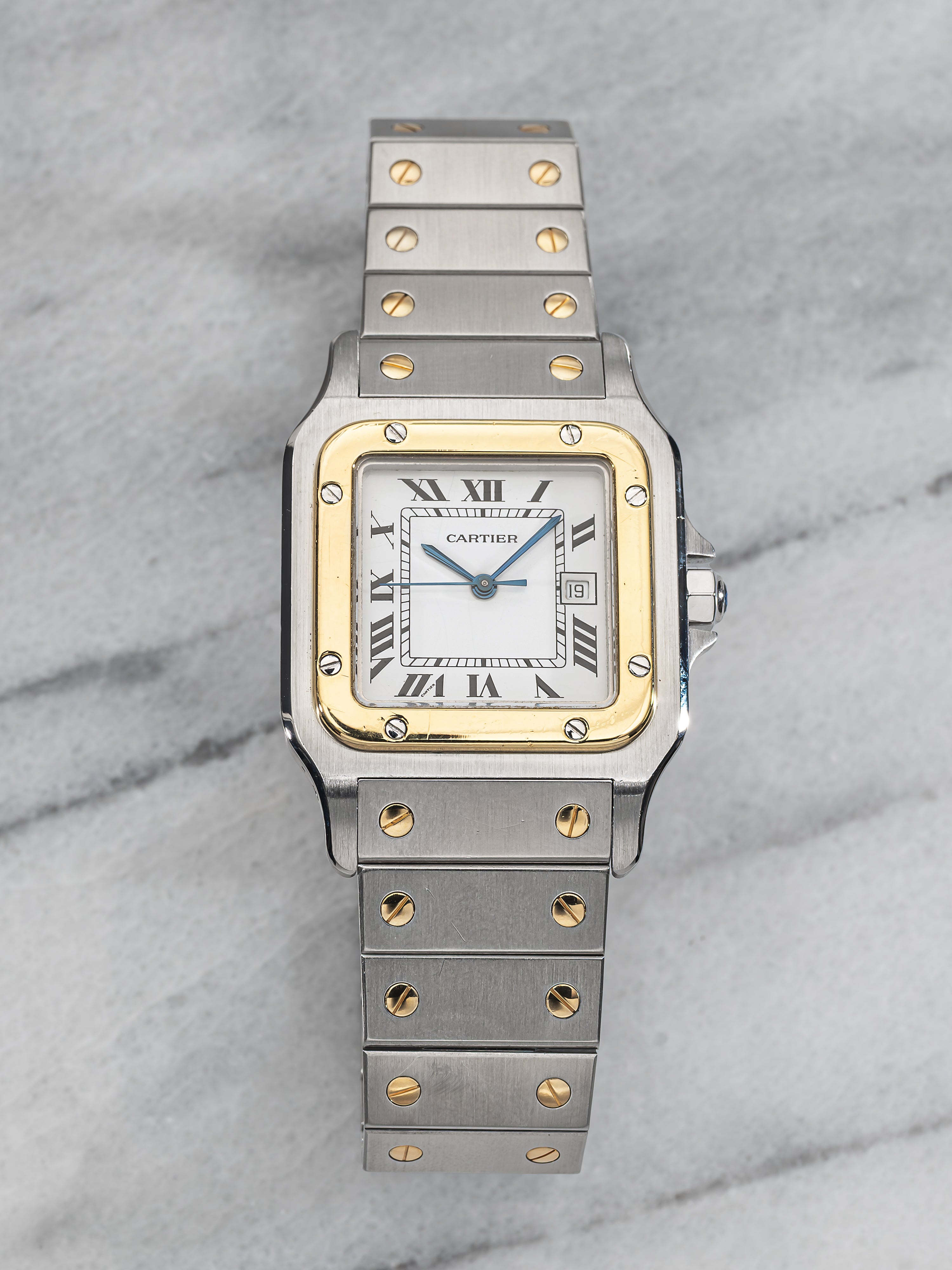 Cartier Santos 2961 – White Roman Dial