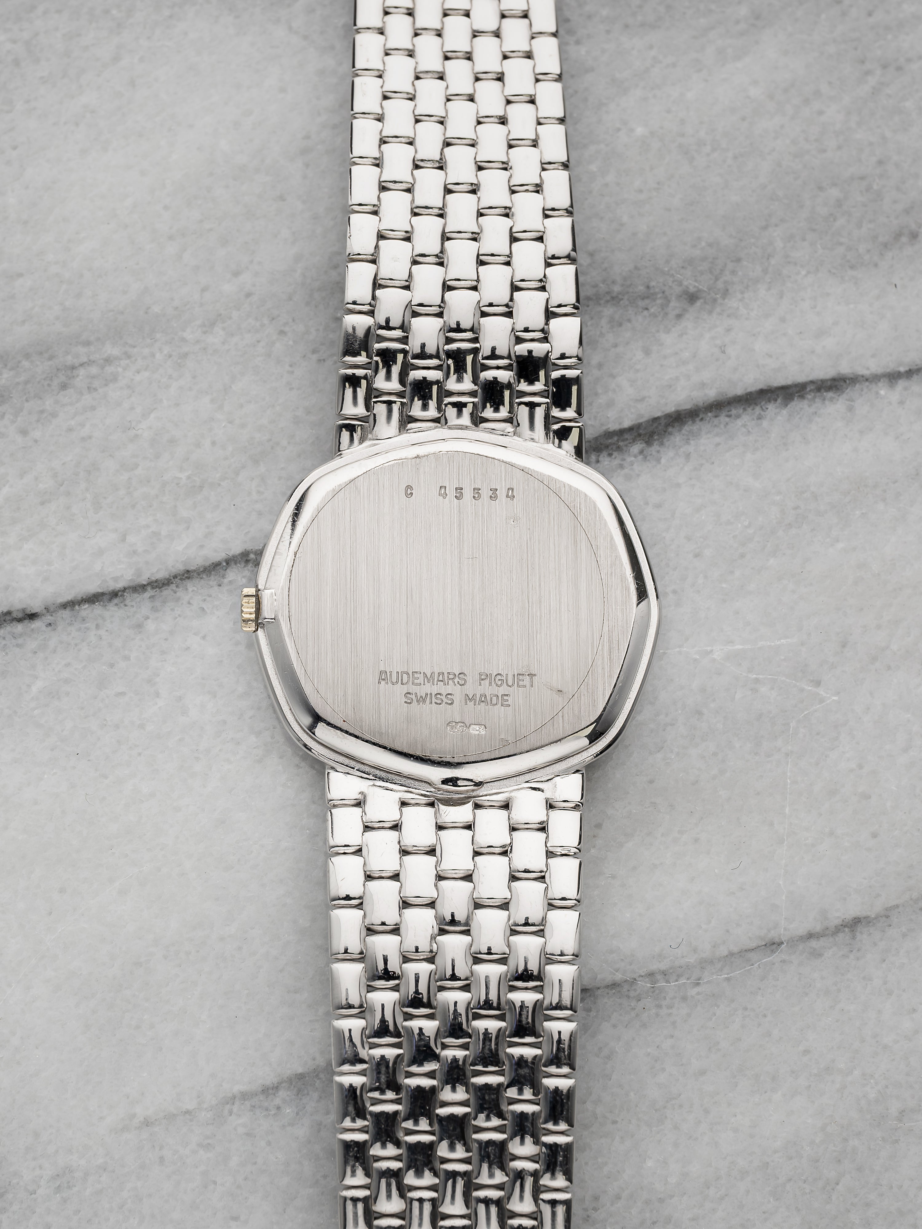 Audemars Piguet - Diamond Pave Dial & Bezel.