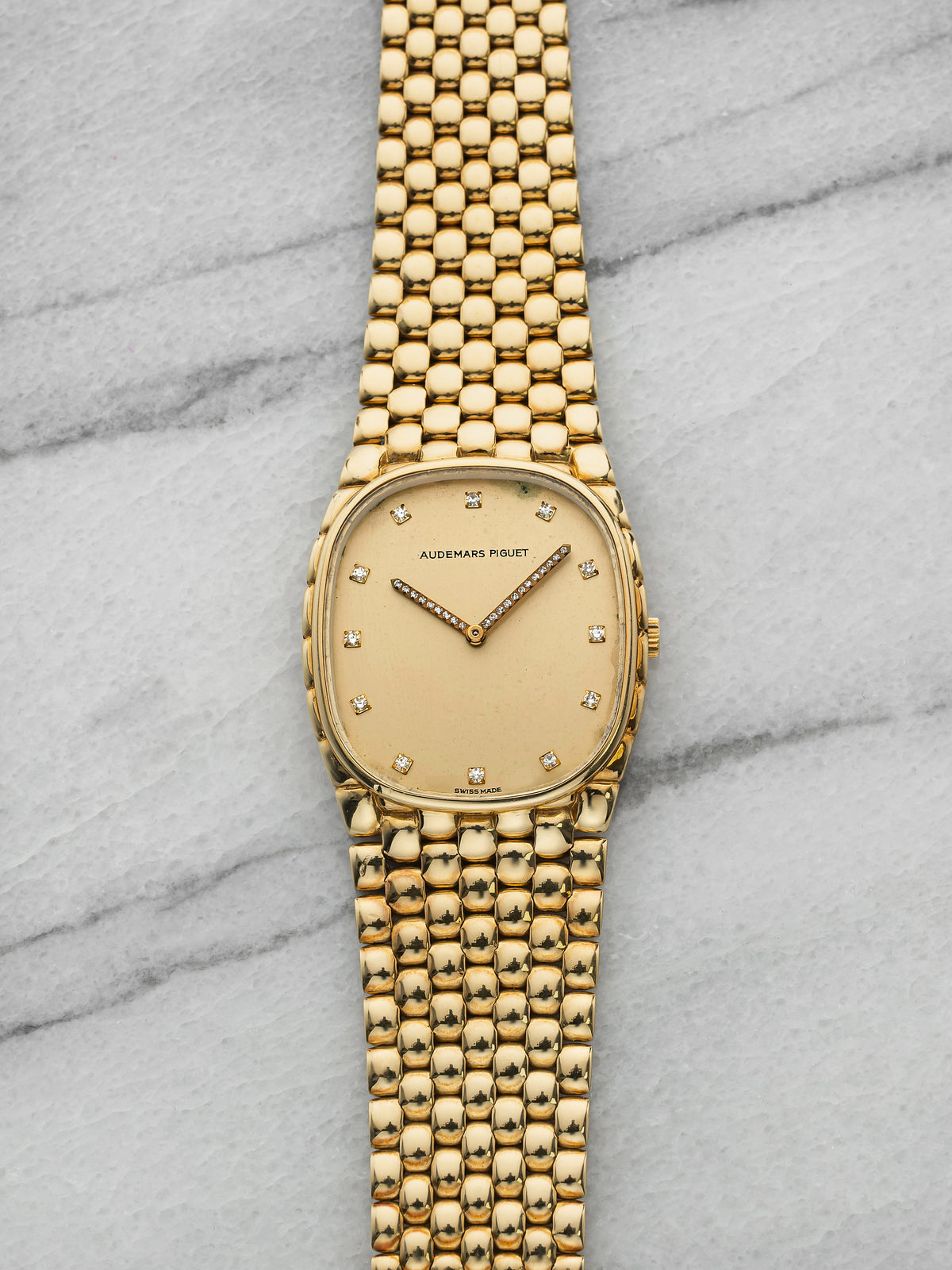Audemars Piguet Cobra - 18K Yellow Gold Diamond Dial
