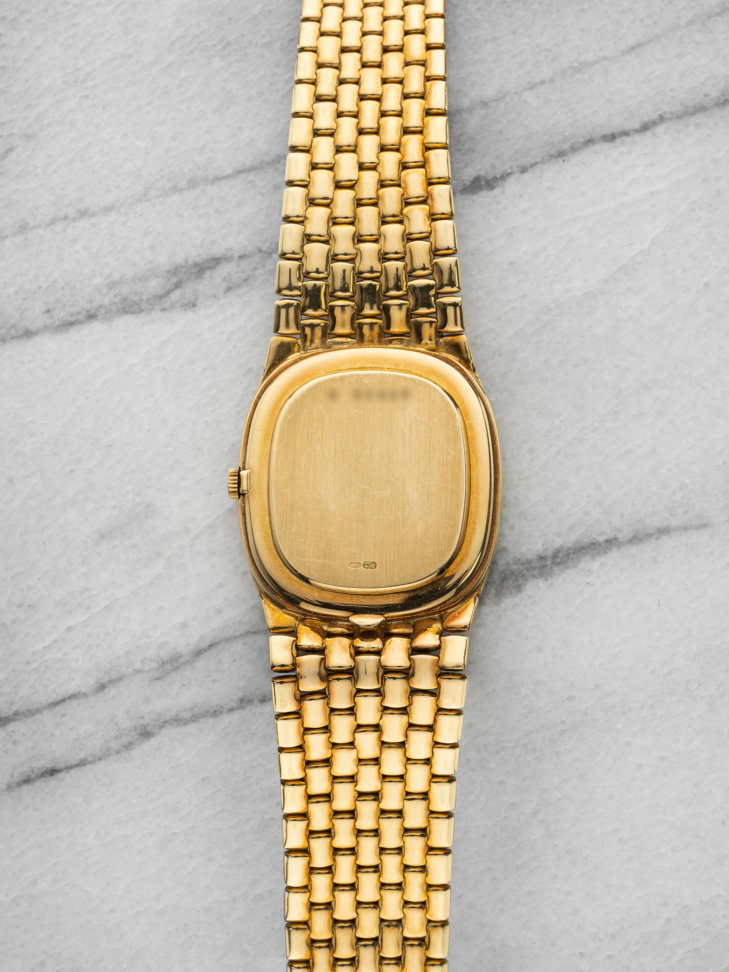 Vintage 1970s Audemars Piguet Cobra 18k Gold Diamond Dial Manual 26mm