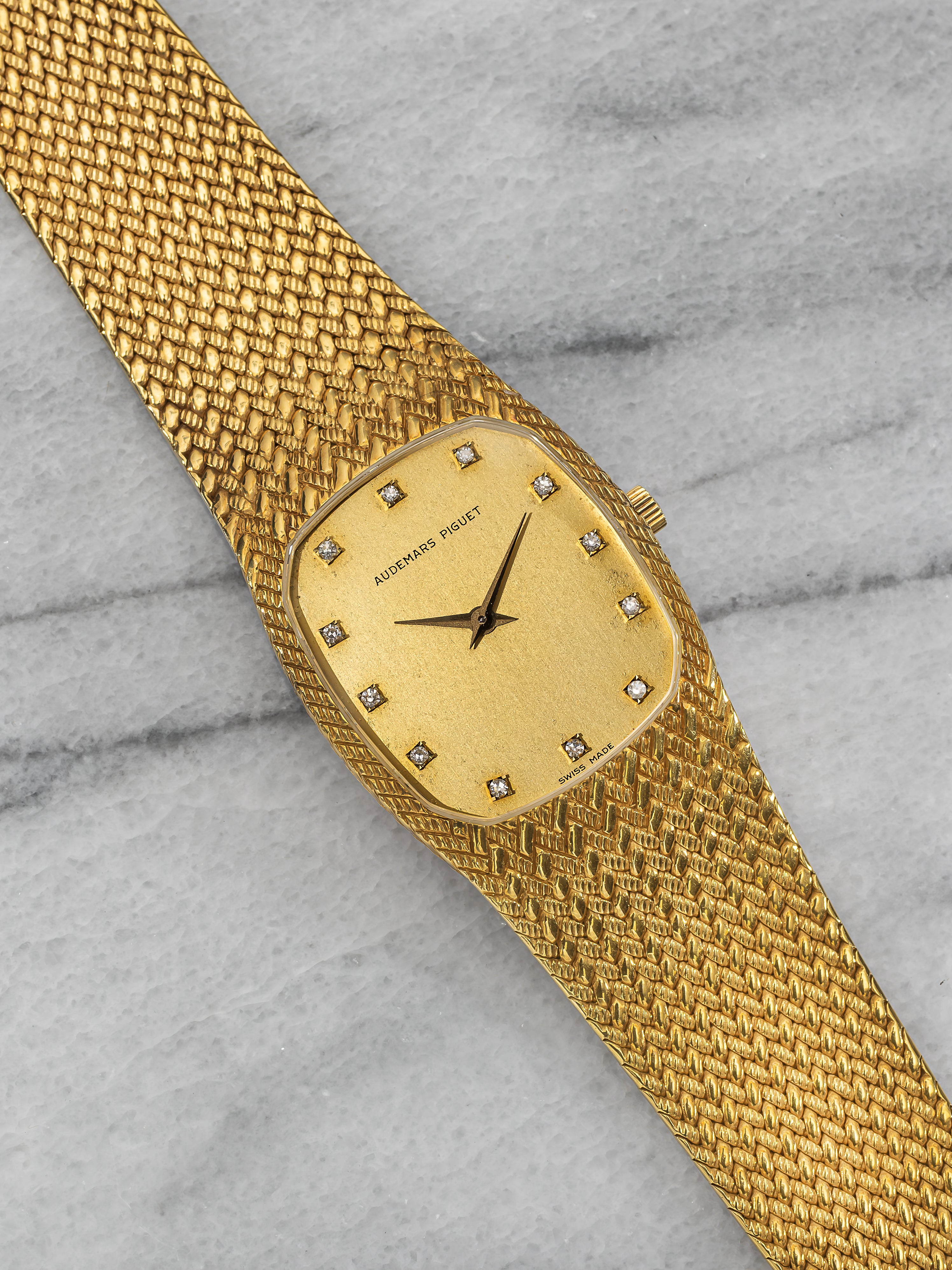 Audemars Piguet Cobra – Champagne Diamond Dial