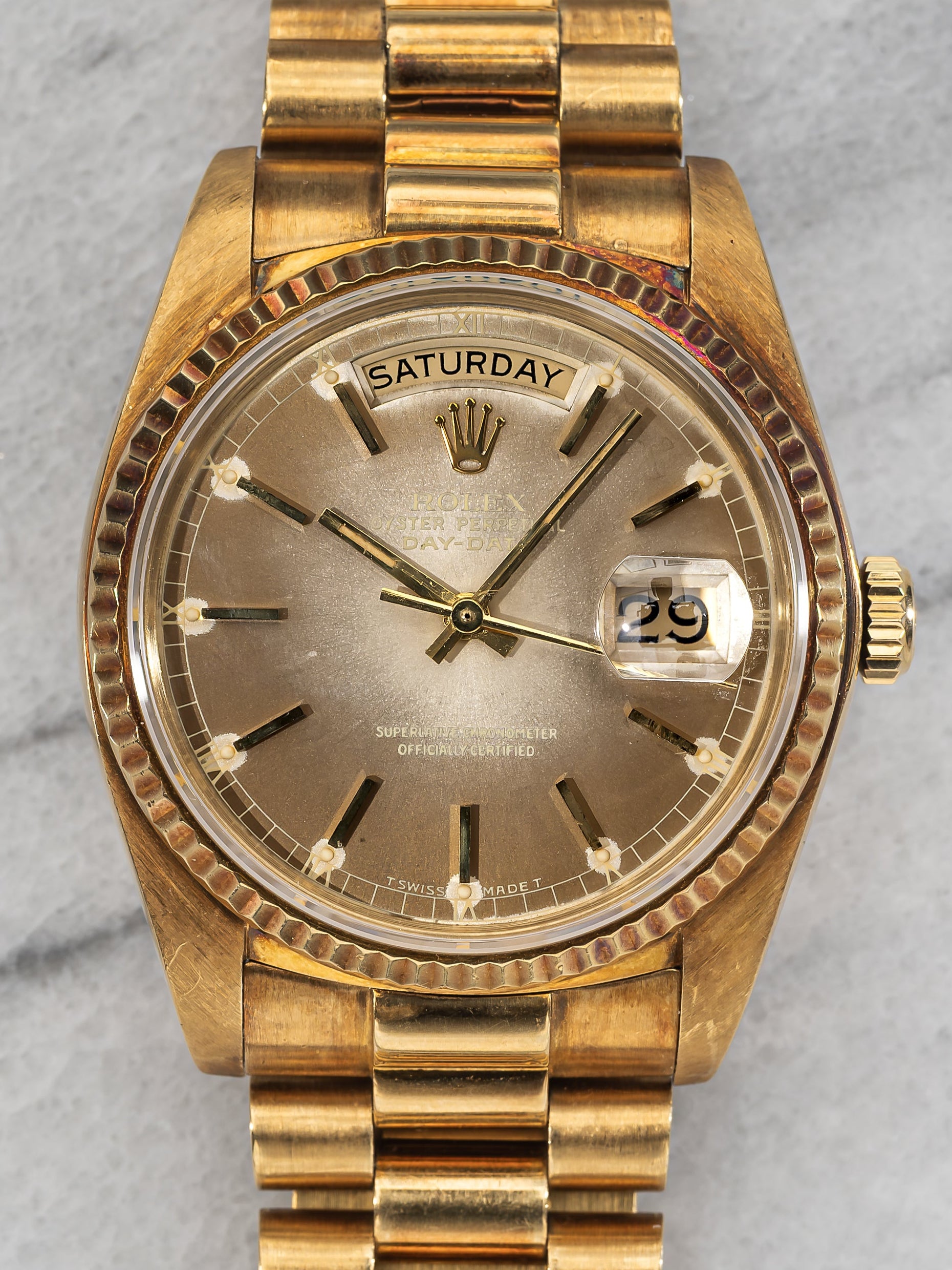 Rolex Day Date 18038 – Mocha Dial