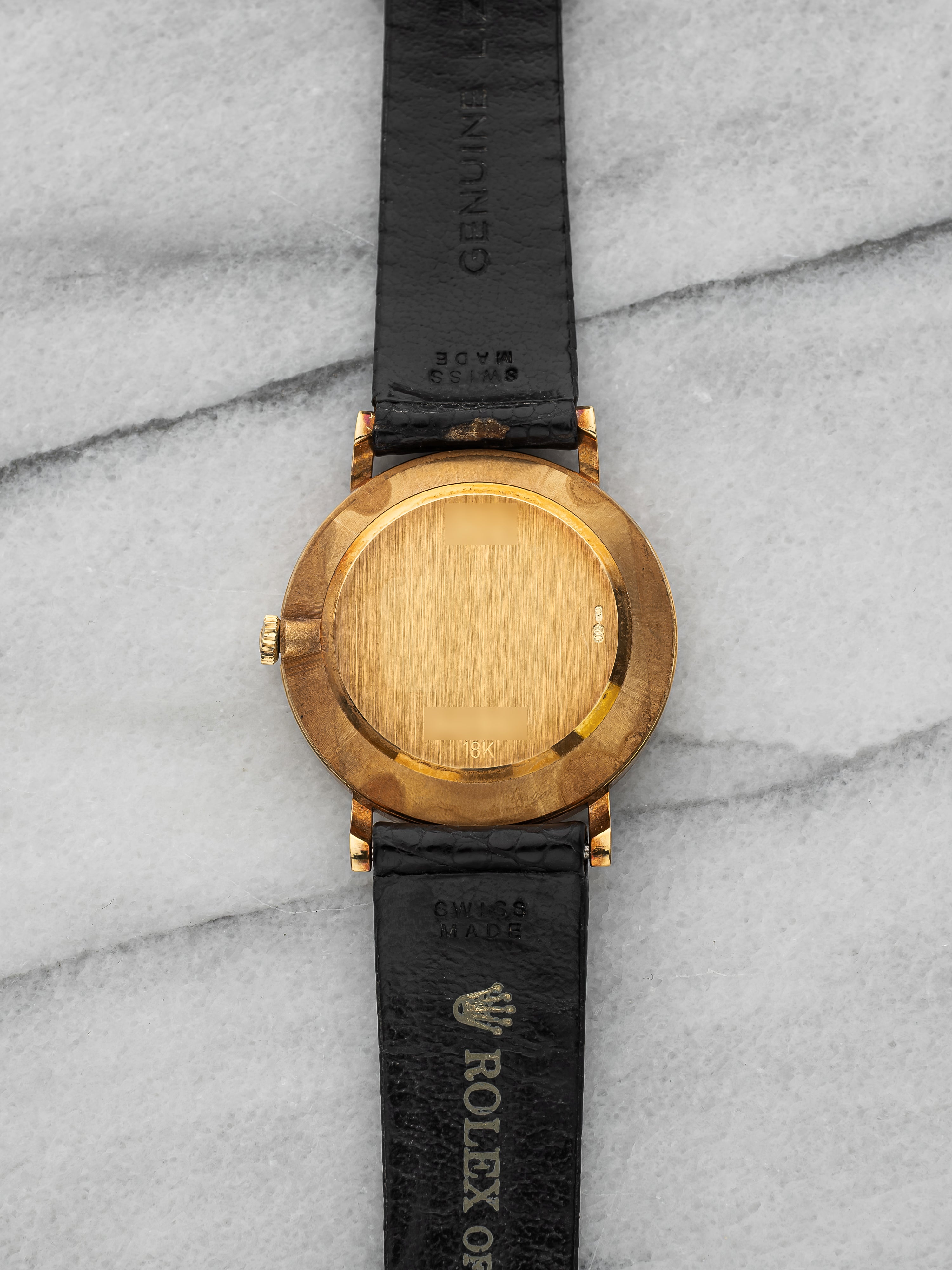 1991 Rolex Cellini 5112 – 18K Rose Gold White Roman Dial