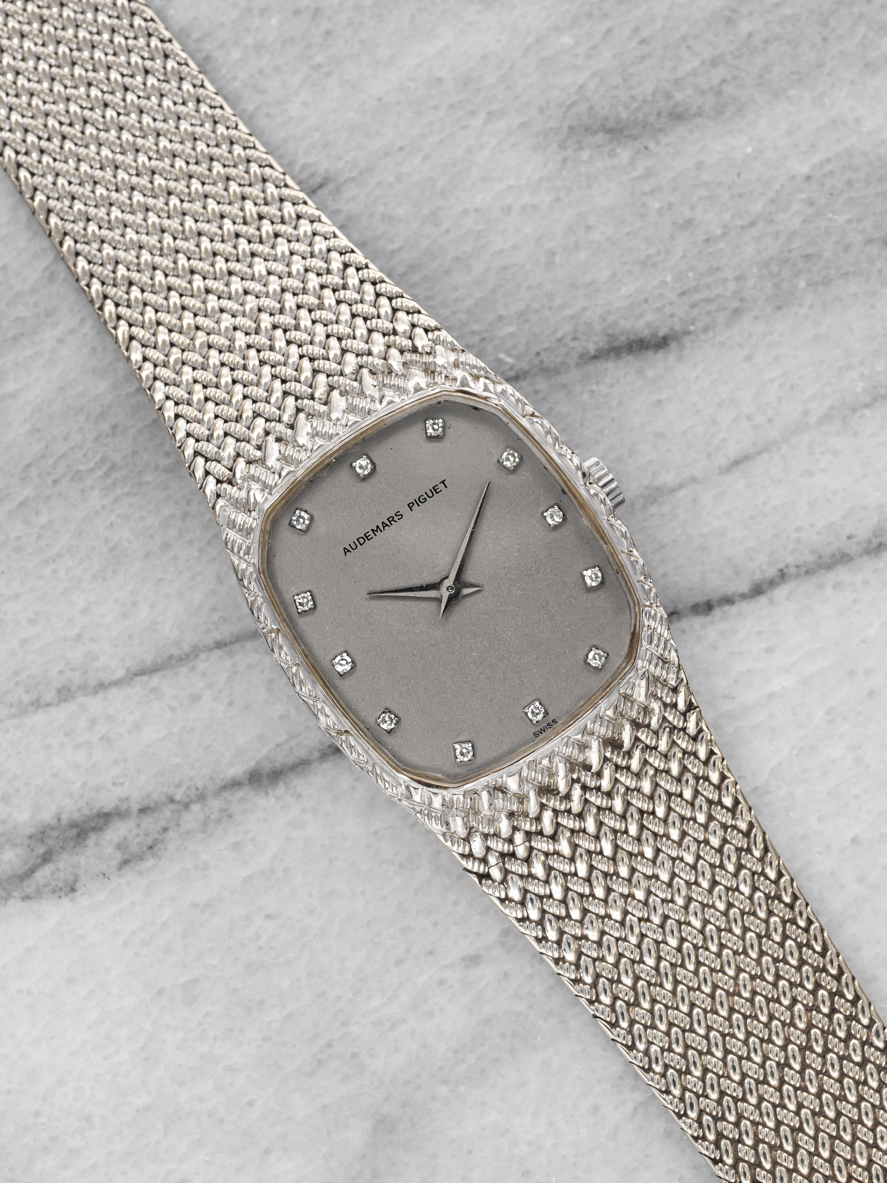 Audemars Piguet Cobra – Silver Diamond Dial